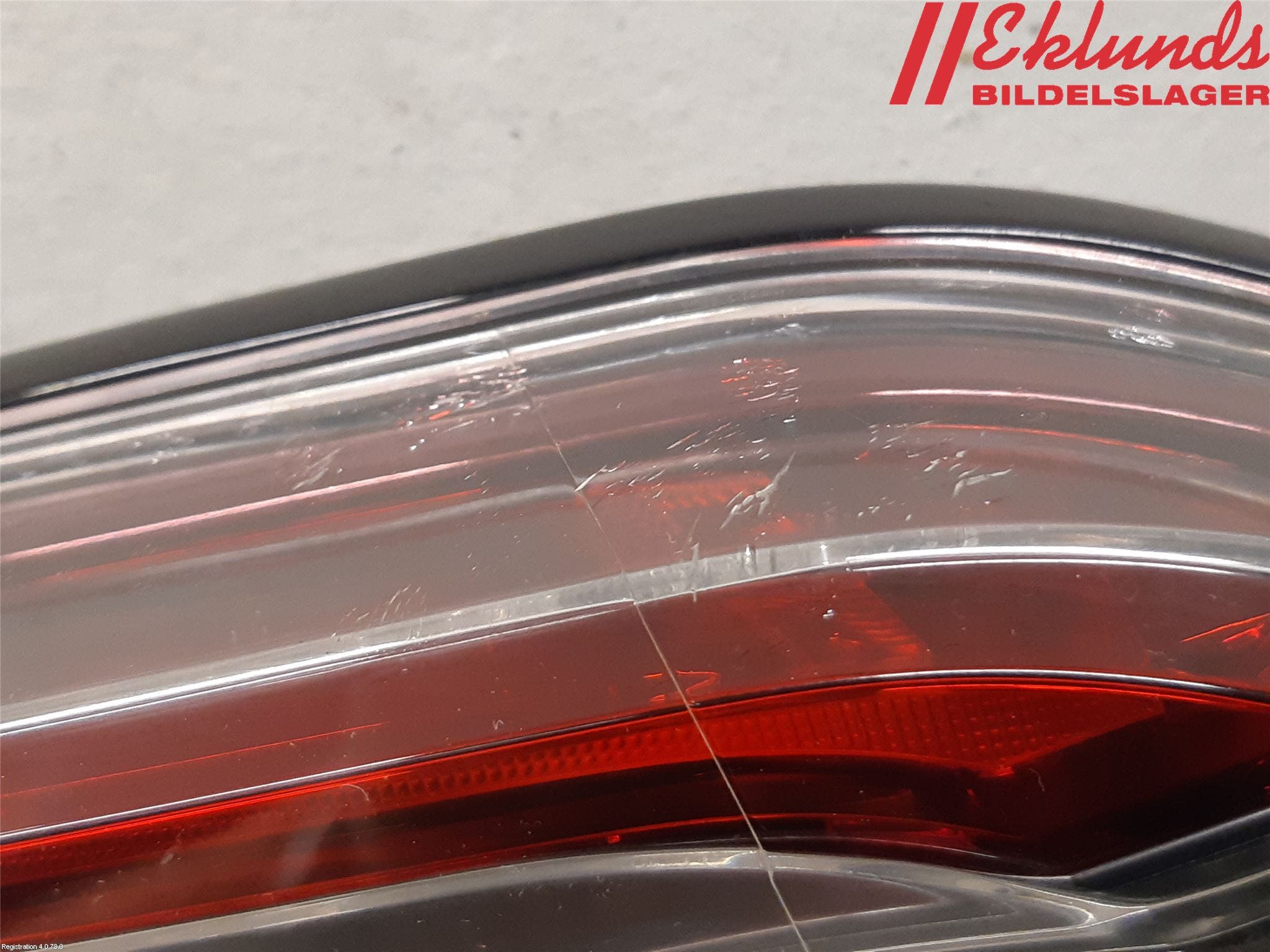 Toyota C-HR 16-23 Bakljus Lucka Vä