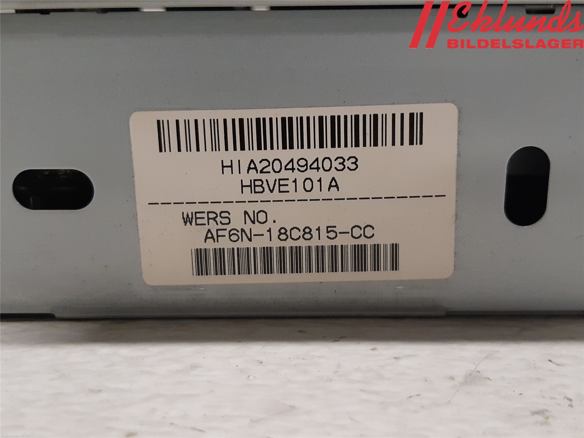Volvo XC60 09-13 Cd Radio - Multimediapanel