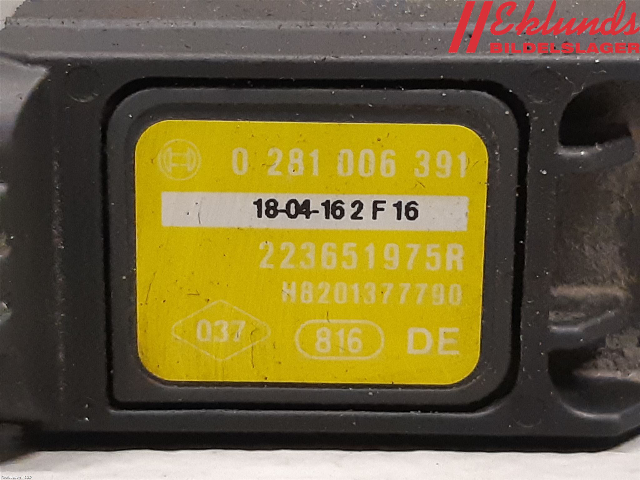 Nissan NV400 12-24 Givare Laddluftstryck