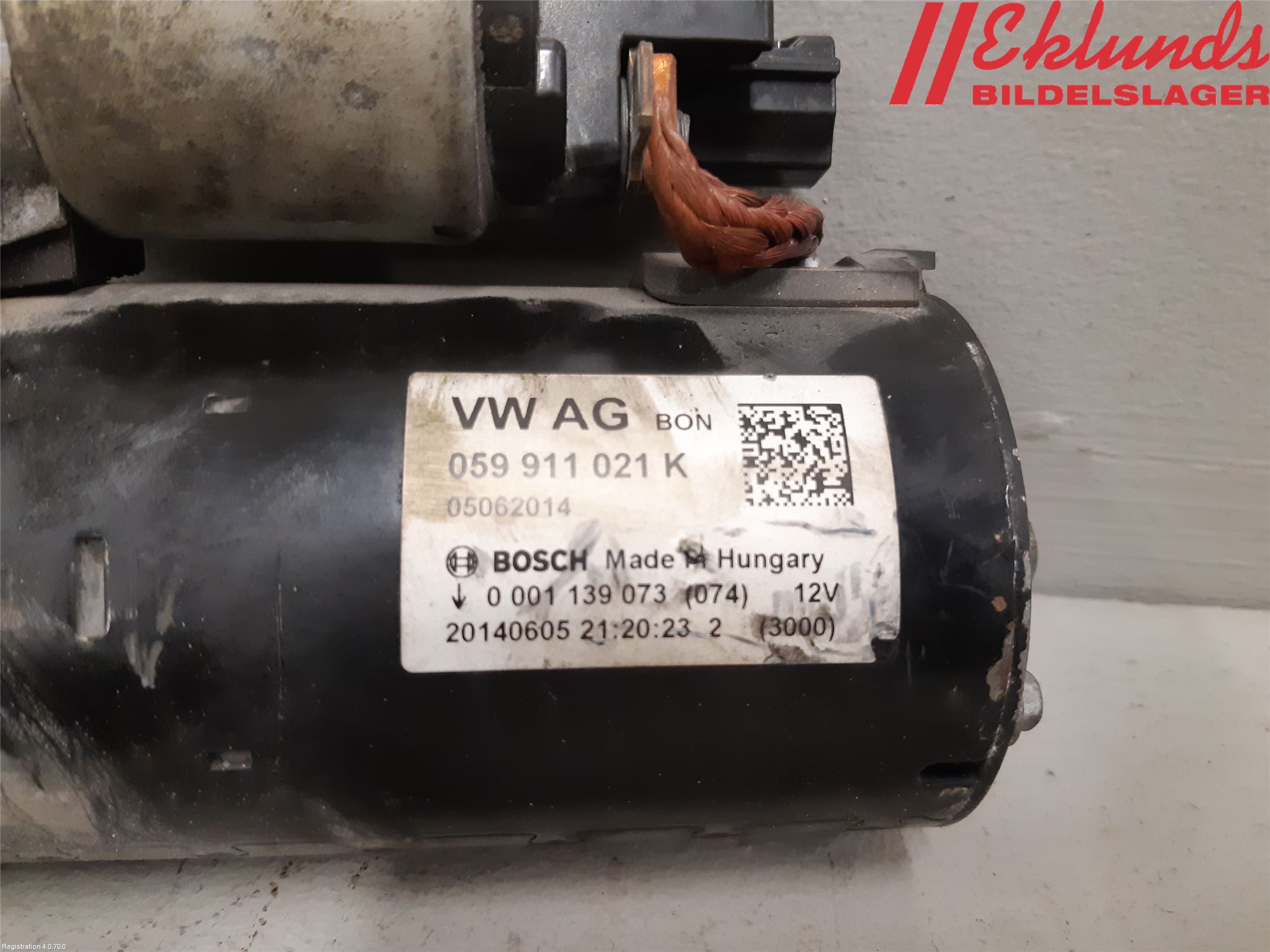 Audi A6 ALLROAD 12-18 Startmotor Diesel