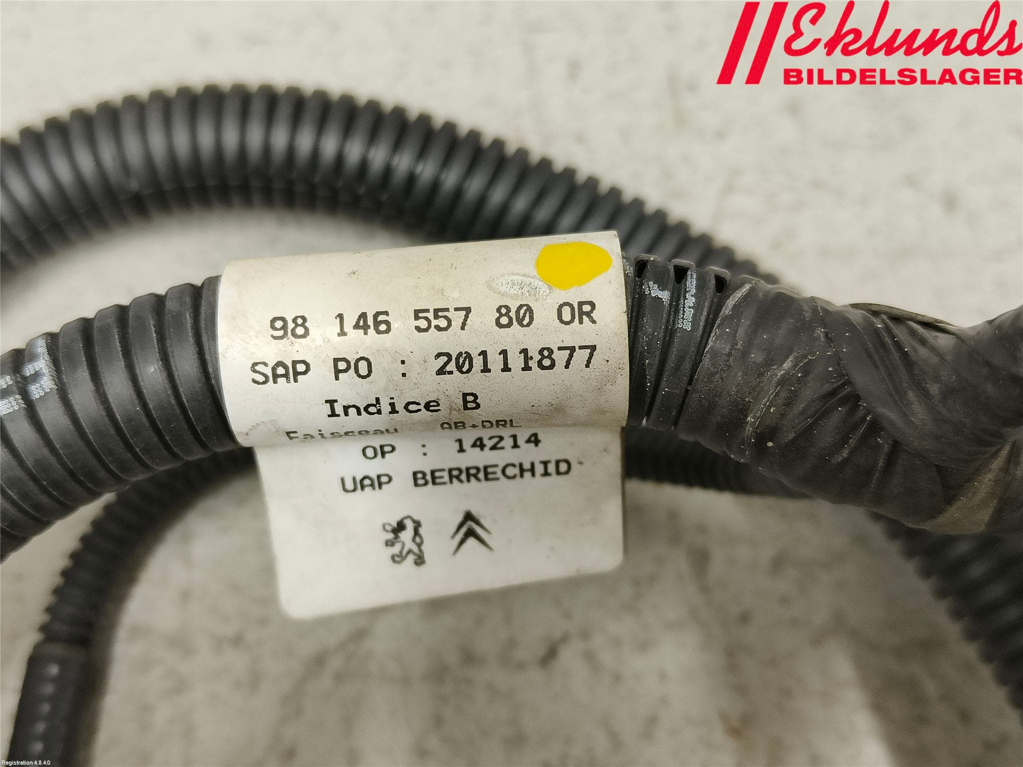 Citroen BERLINGO 08-18 Kabelhärva