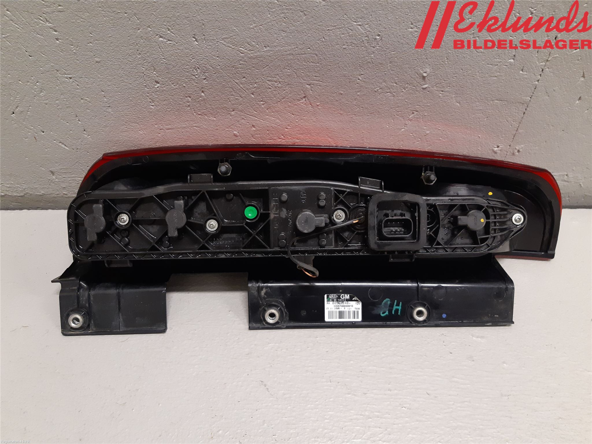 Opel COMBO D 12-18 Bakljus Höger