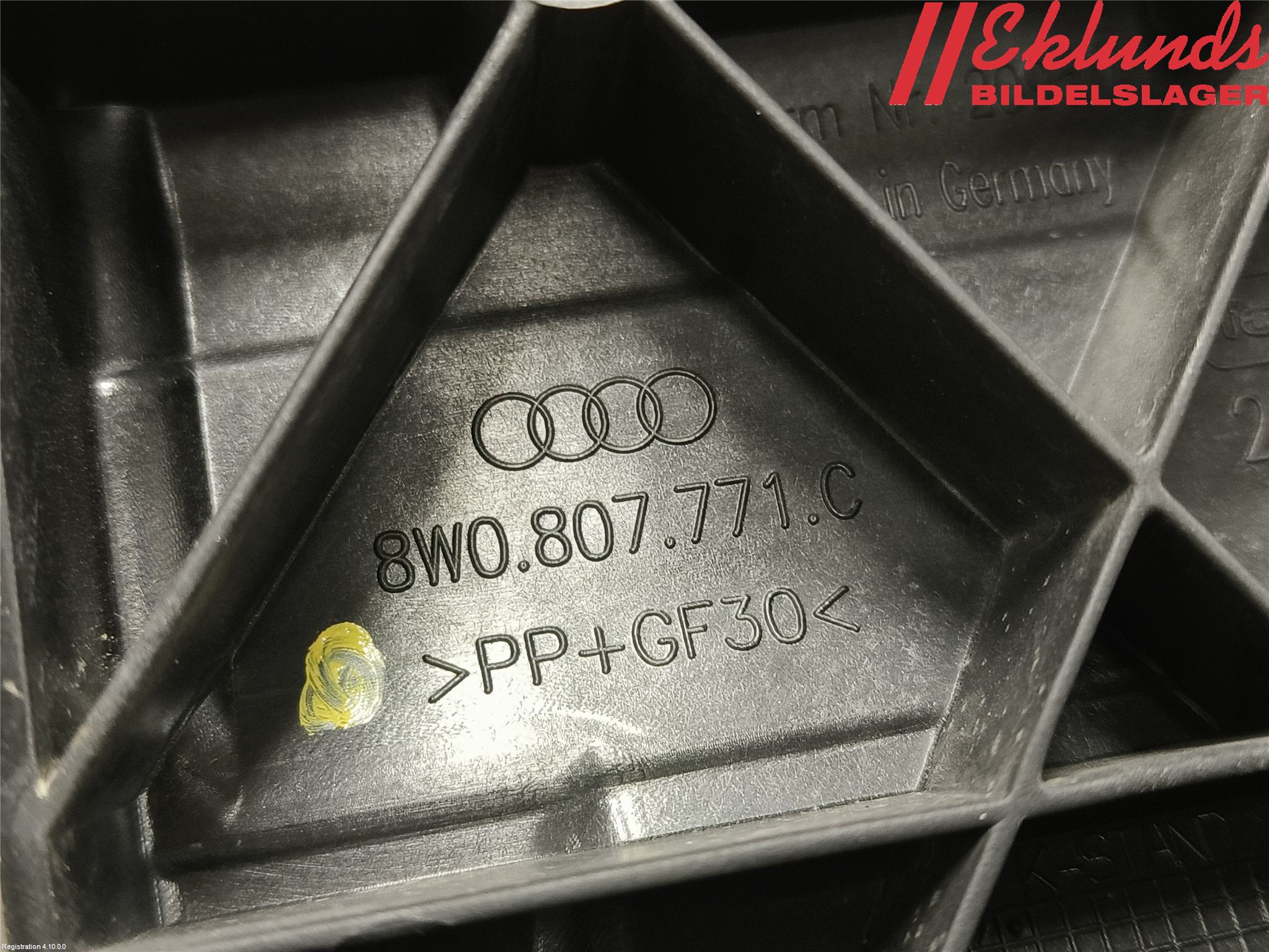 Audi A4/S4 B9 20- Front Övrigt