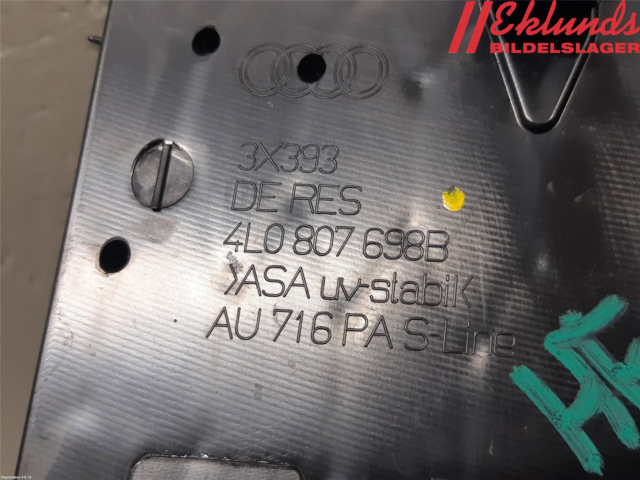 Audi Q7/SQ7 Stöt Utfyllnad-List-Grill