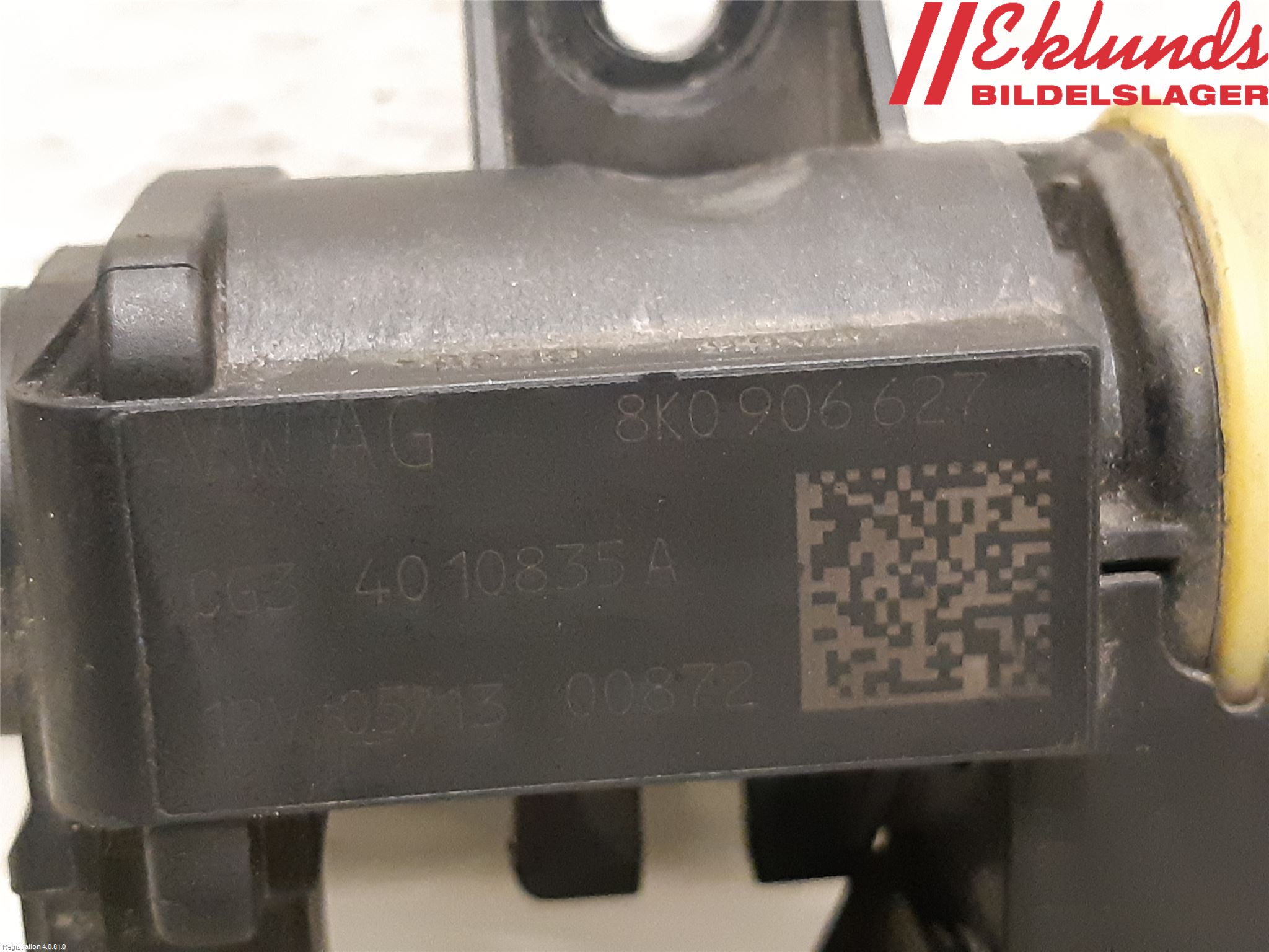 Audi A4 ALLROAD 09-16 Vakuumventil