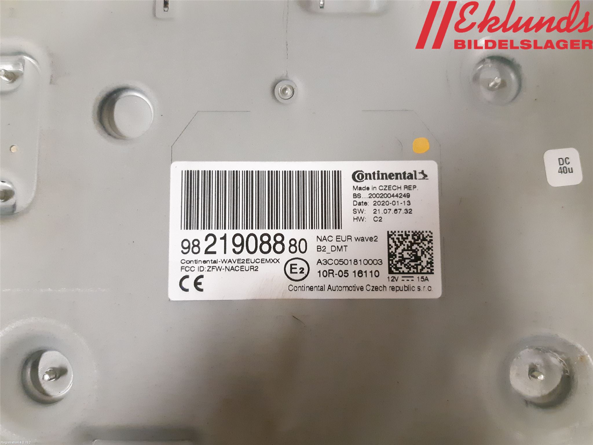 Citroen C3 AIRCROSS 18-23 Cd Radio - Multimediapanel