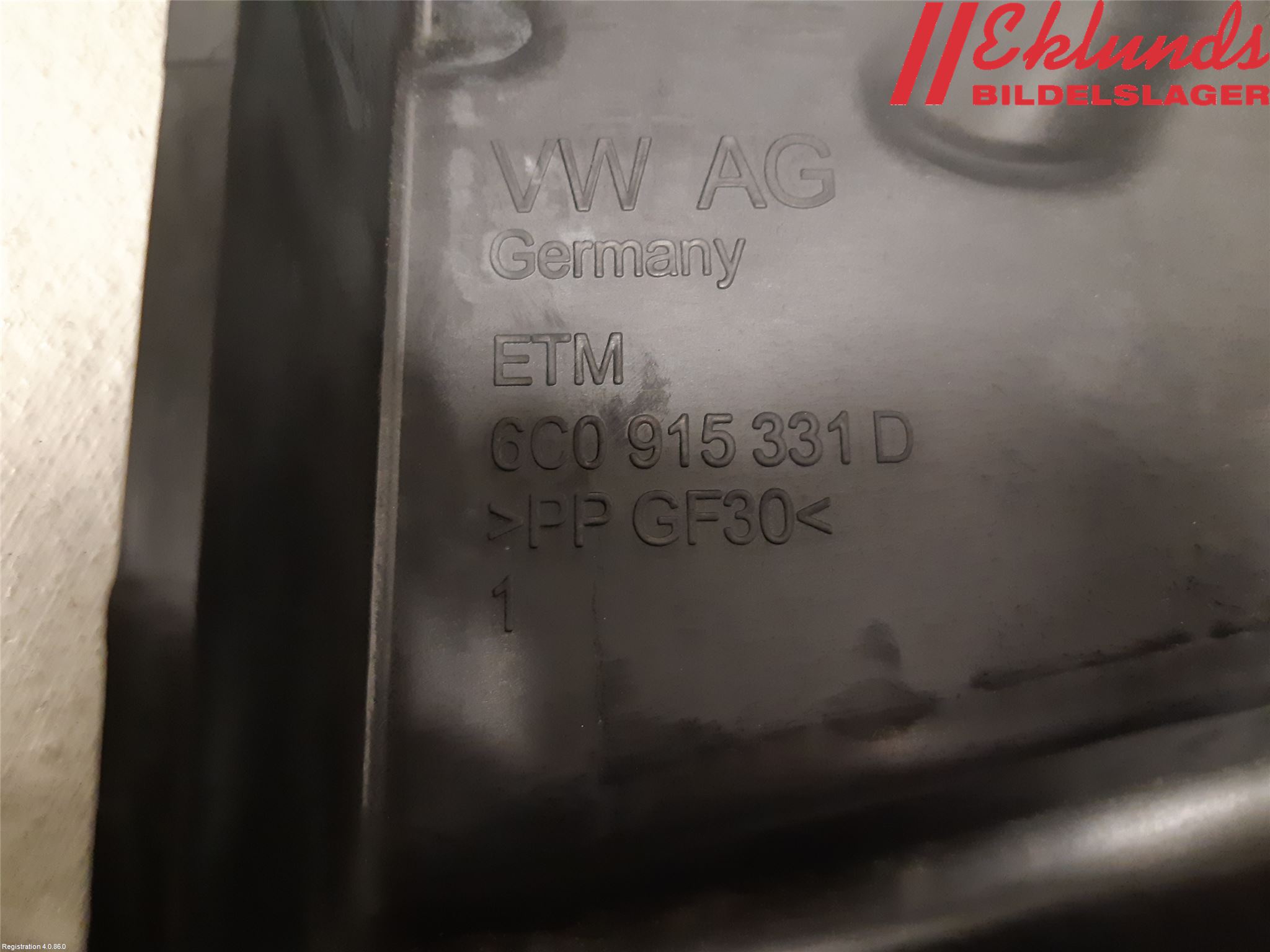 Volkswagen VW POLO 10-17 Batterilåda-Fäste-Hållare