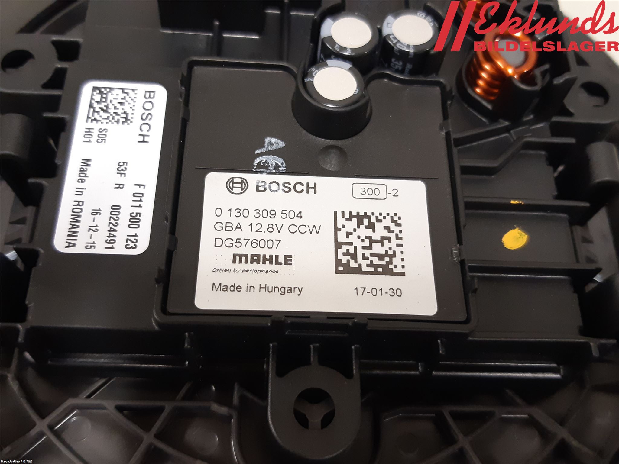 Volvo V90 17->> Värmefläkt