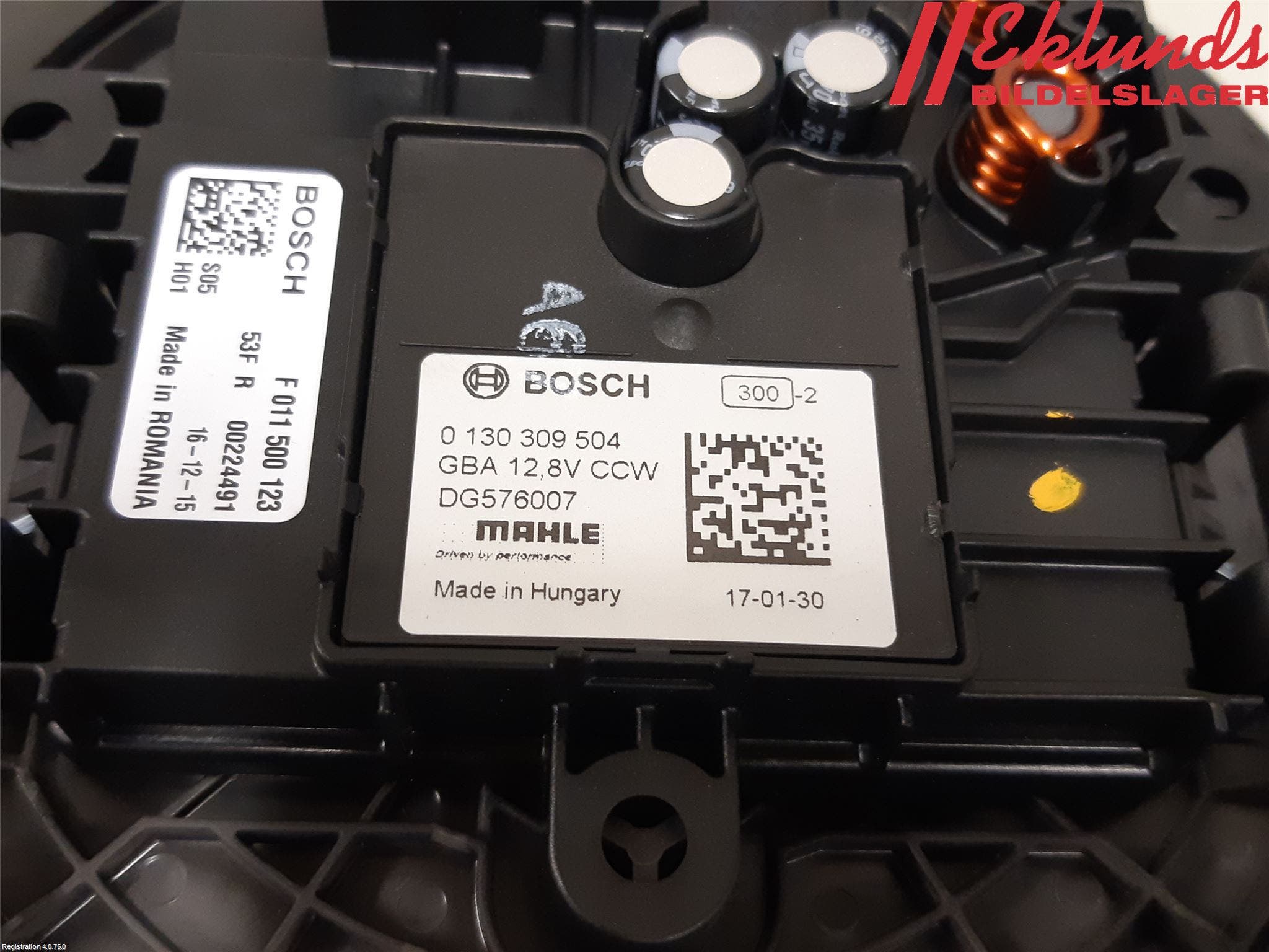 Volvo V90 17->> Värmefläkt