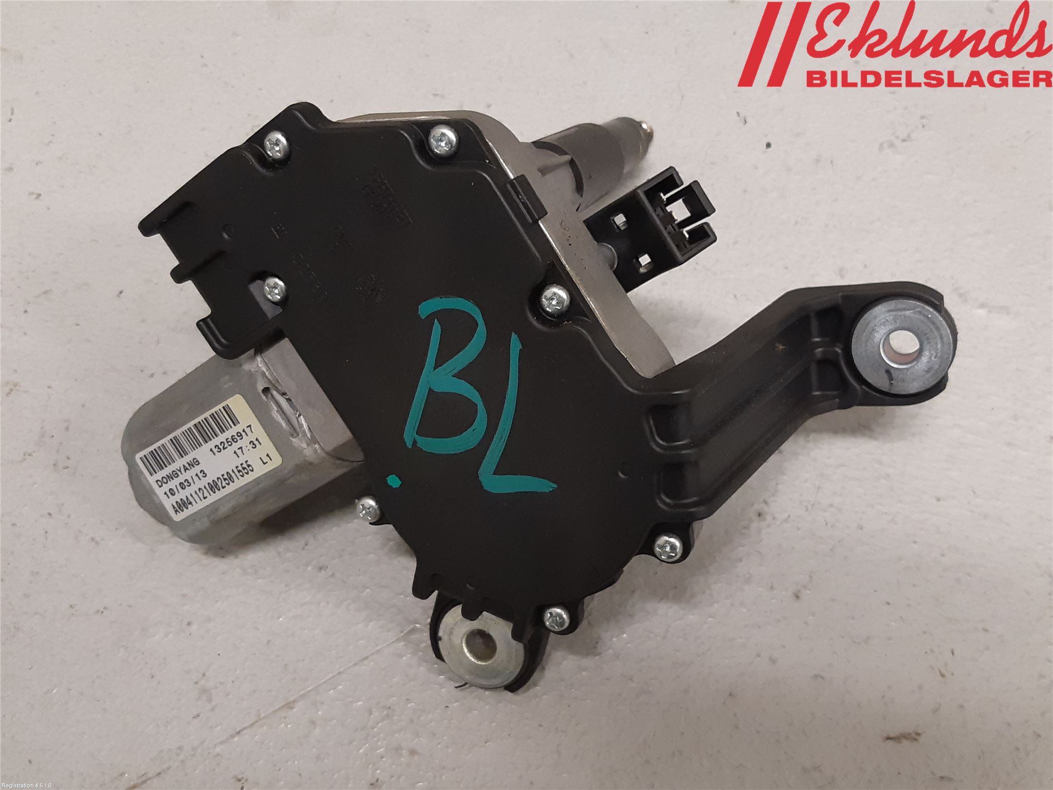 Opel ASTRA J 10-15 Torkarmotor Baklucka