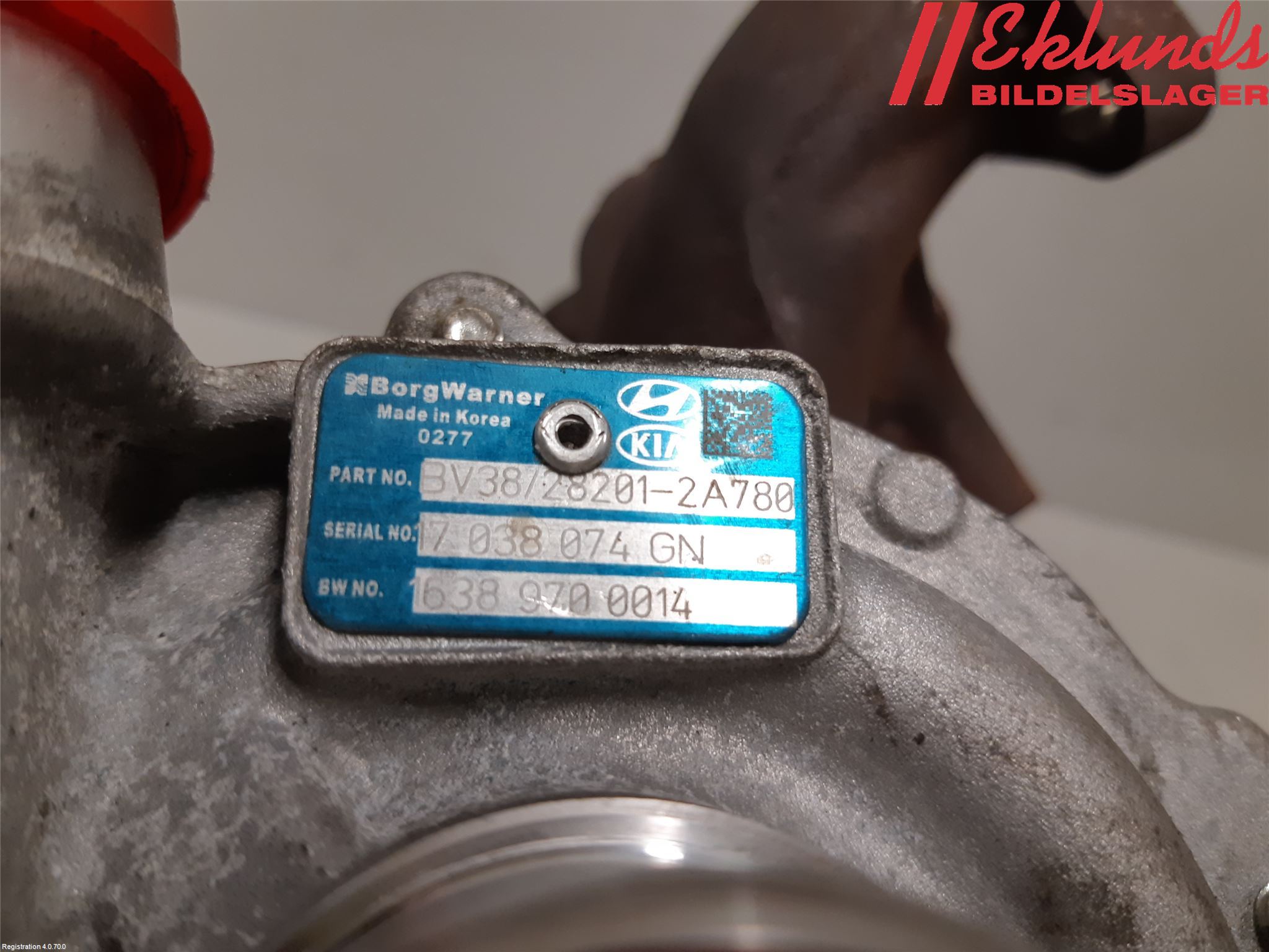 Kia CEED 12-18 Turboaggregat