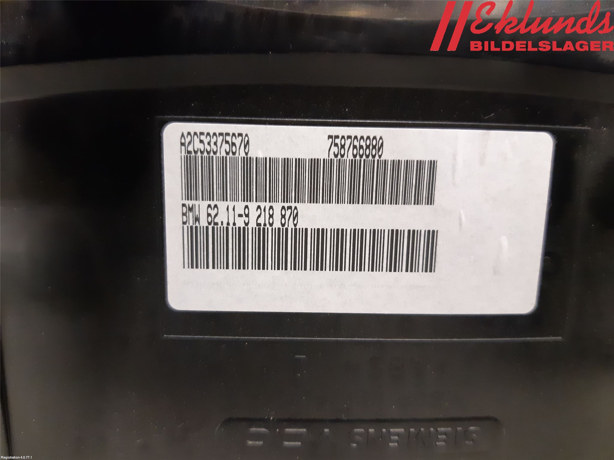 BMW X6 E71/E72   08-14 Instrument Komb