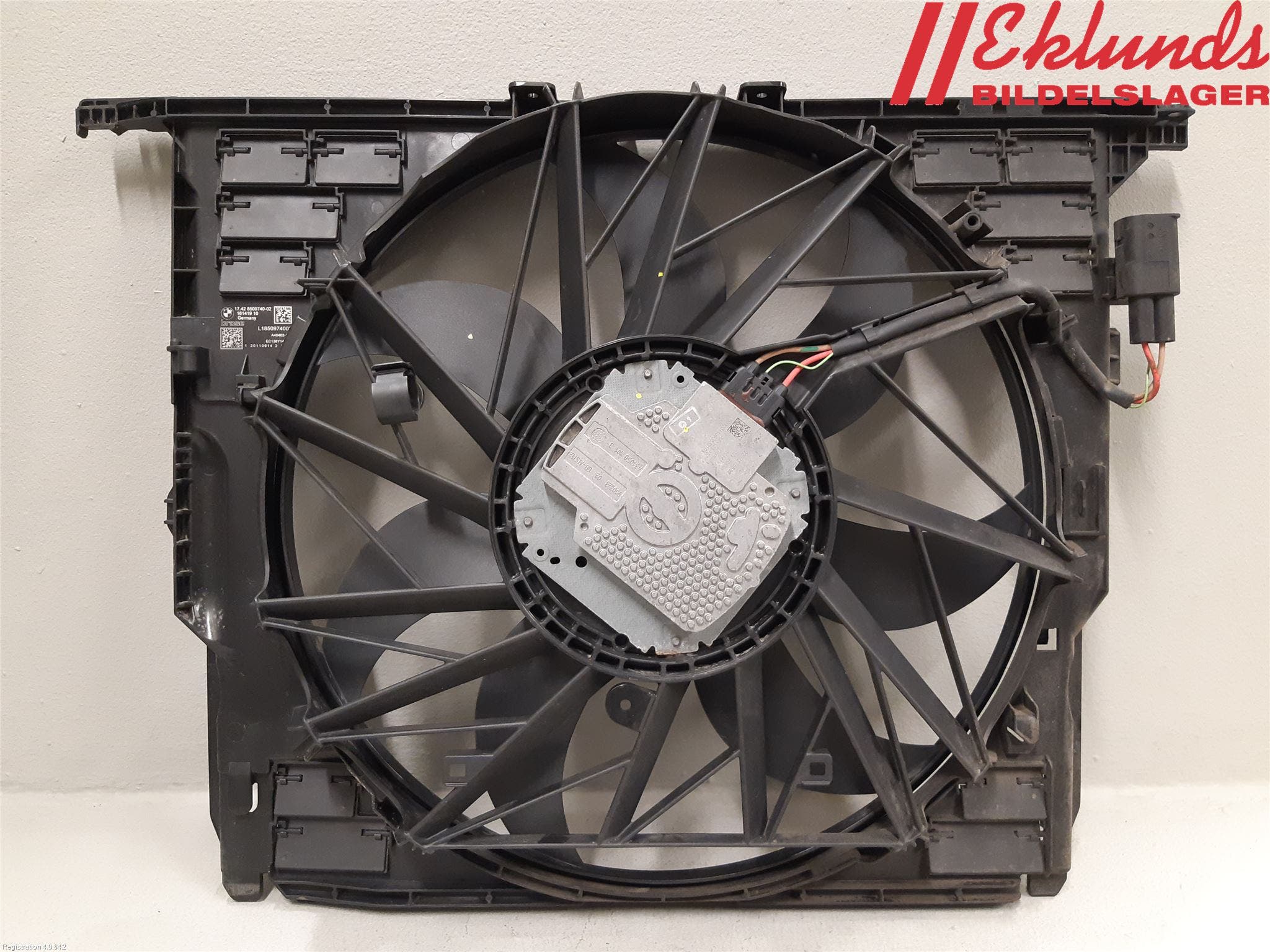 BMW 5 F10/F11/F18 09-17 Kylfläkt El