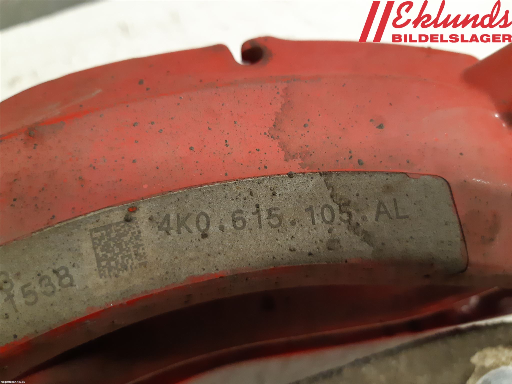 Audi A6 F2/C8 19- Bromsok Fram Vänster