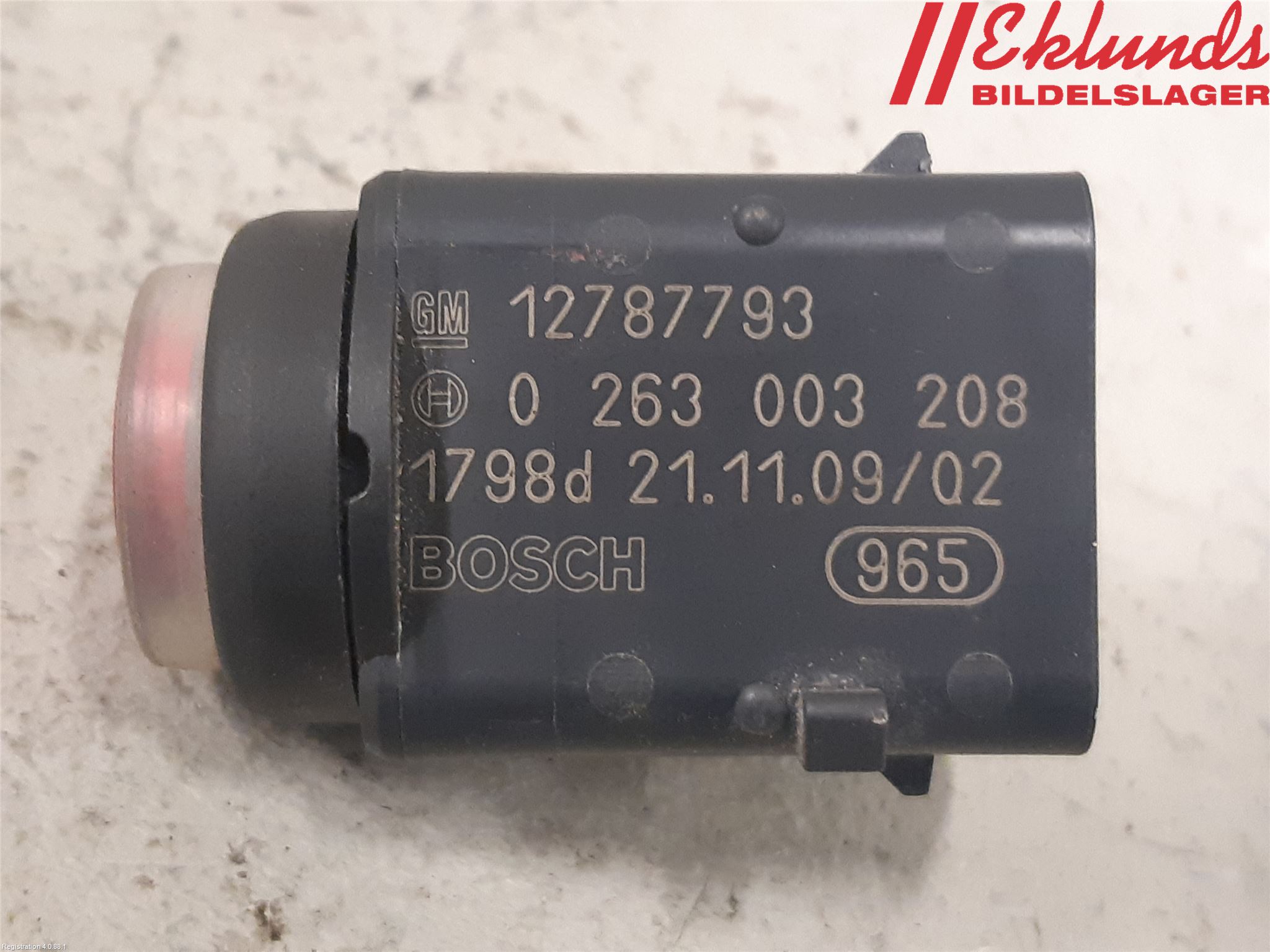 Saab 9-3 VER2/VER3 08-15 Parkeringshjälp Backsensor