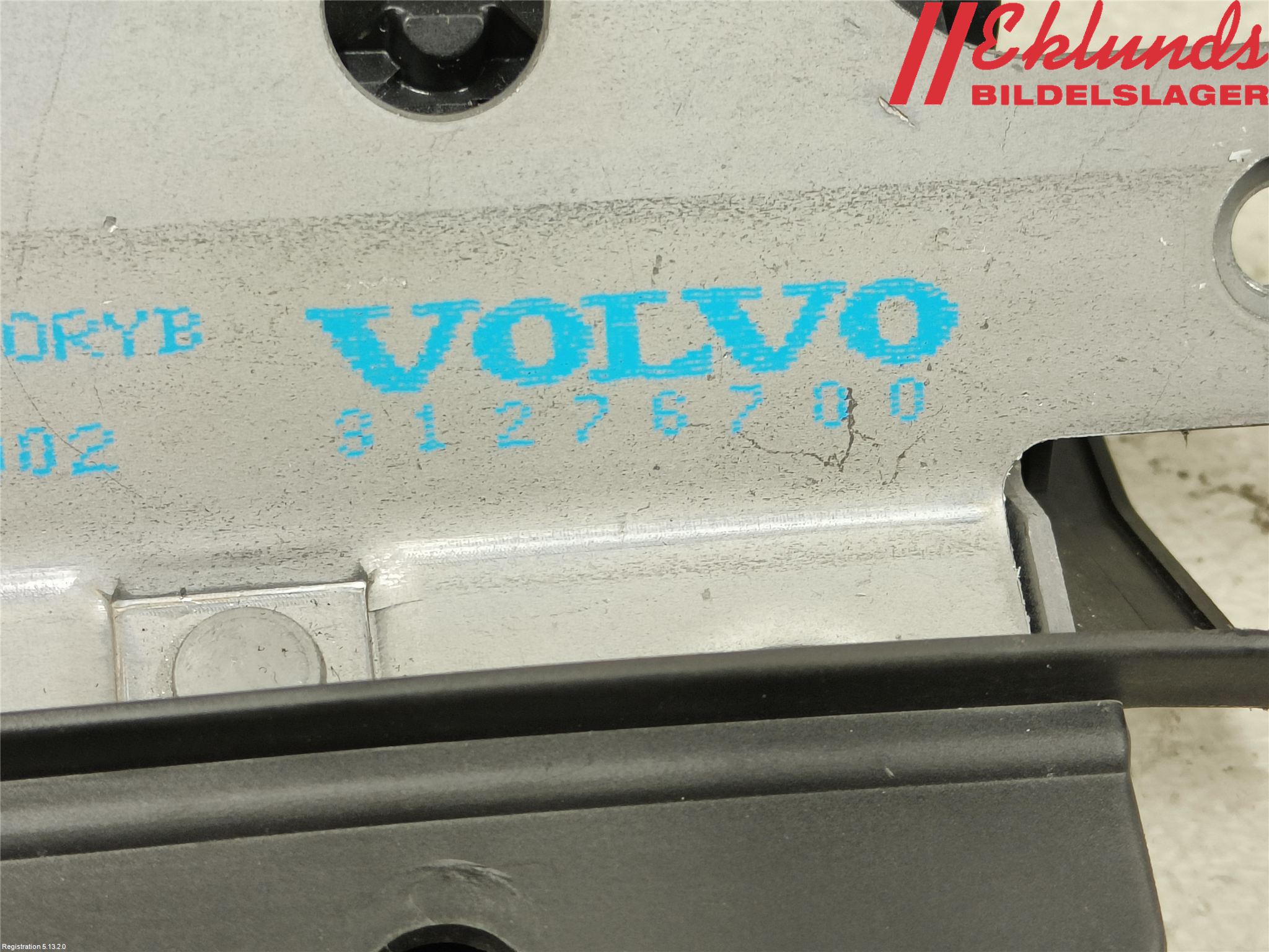 Volvo S80 07-13 Låskista Baklucka