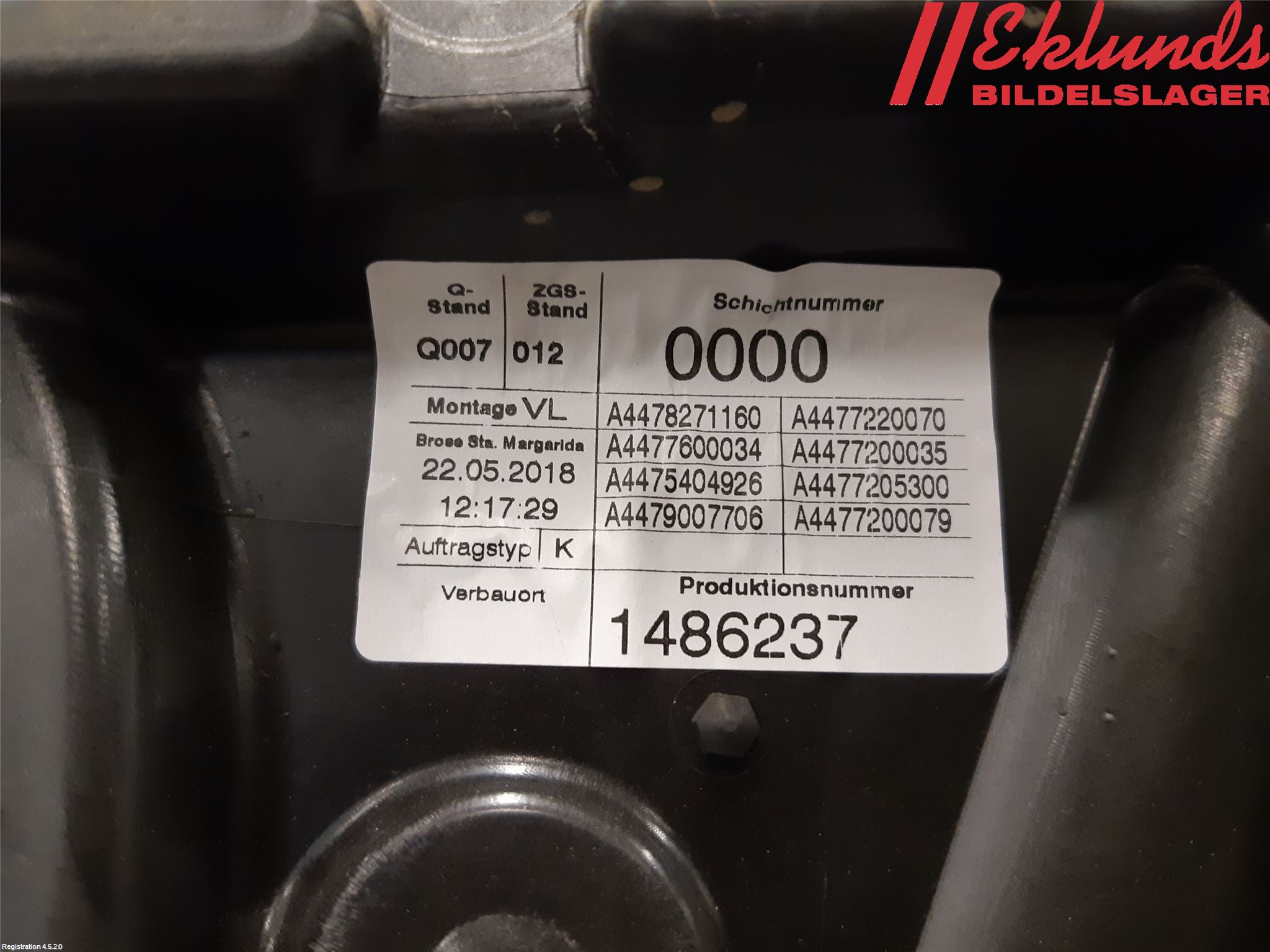 Mercedes-Benz MB VITO/V-KLASS (W640,W447,W448) 14- Fönsterhiss El Kompl
