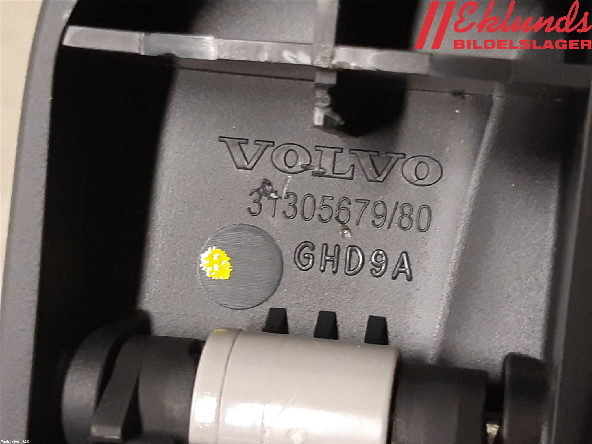 Volvo XC90/RECHARGE 16- Kurvhandtag I Tak