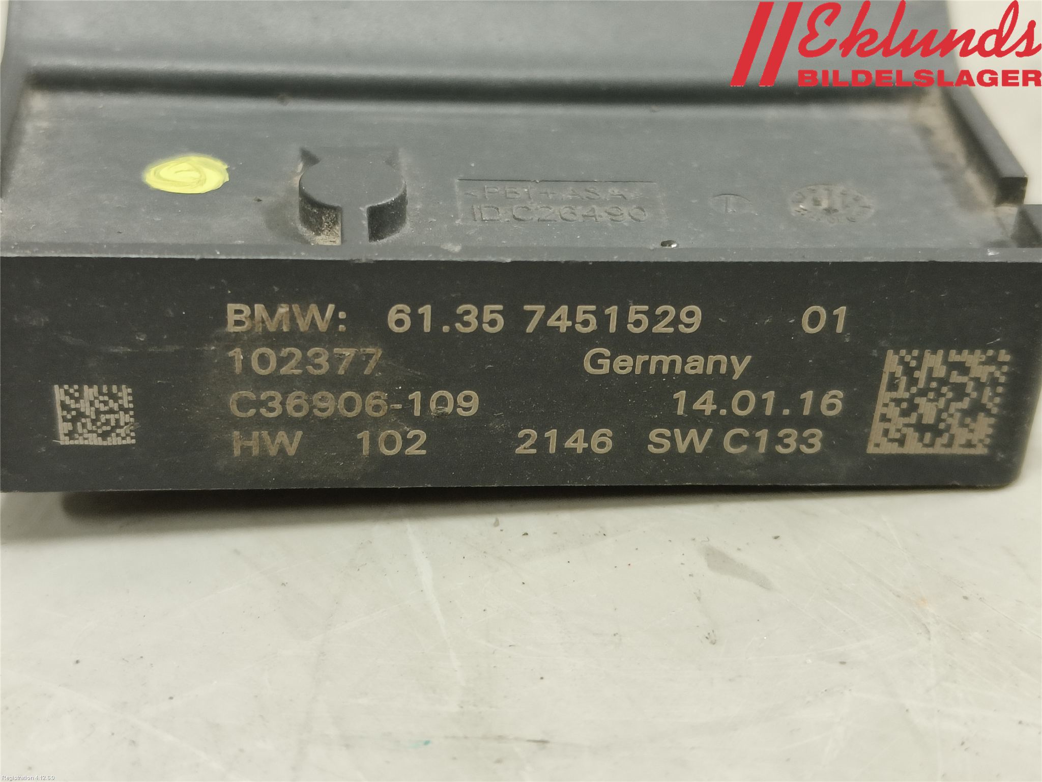 BMW X4 F26 14-18 Styrenhet Baklucka