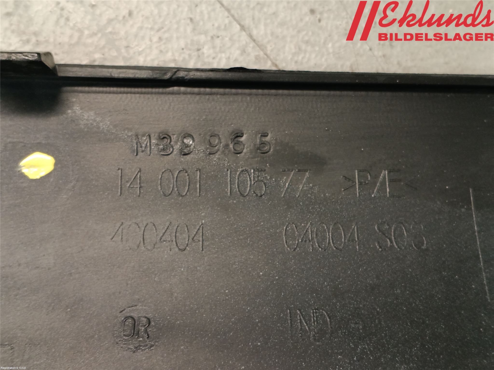 Citroen JUMPY 07-16 Stöt Utfyllnad-List-Grill