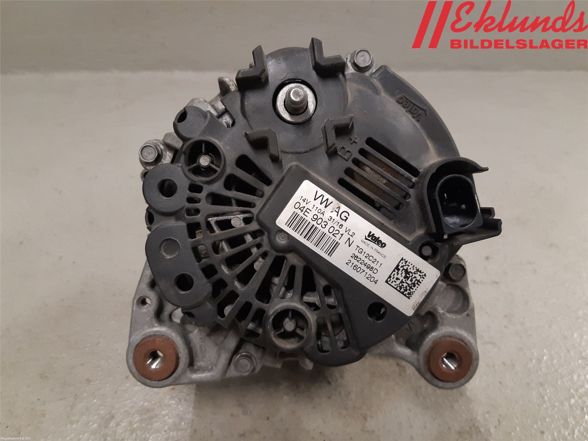 Volkswagen VW POLO 10-17 Generator