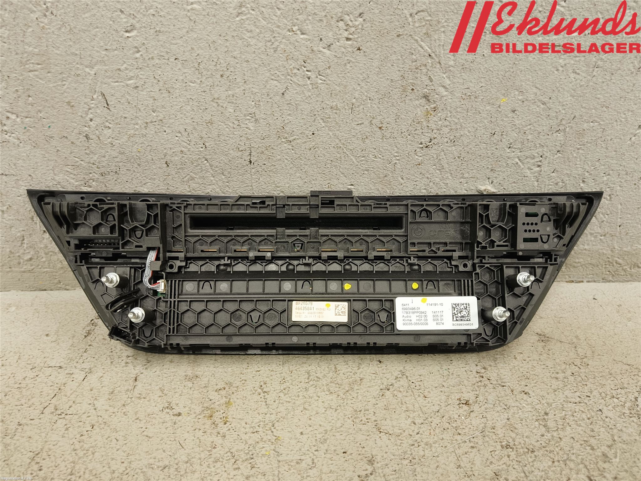 BMW 5 G30/G31/F90 17-23 Ac Styrenhet Ac Manöveren