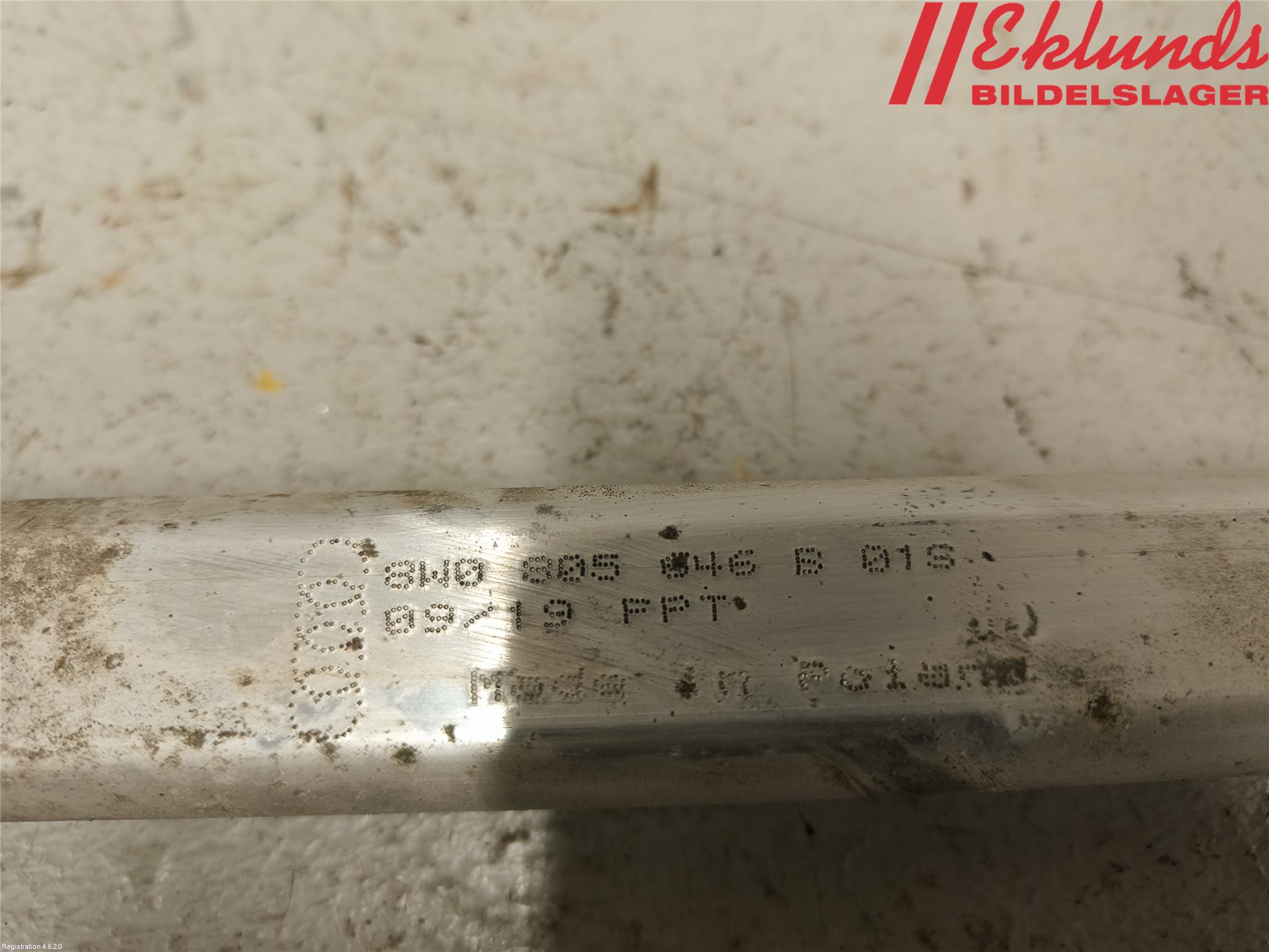 Audi A4/S4 B9 16-19 Frontplåt