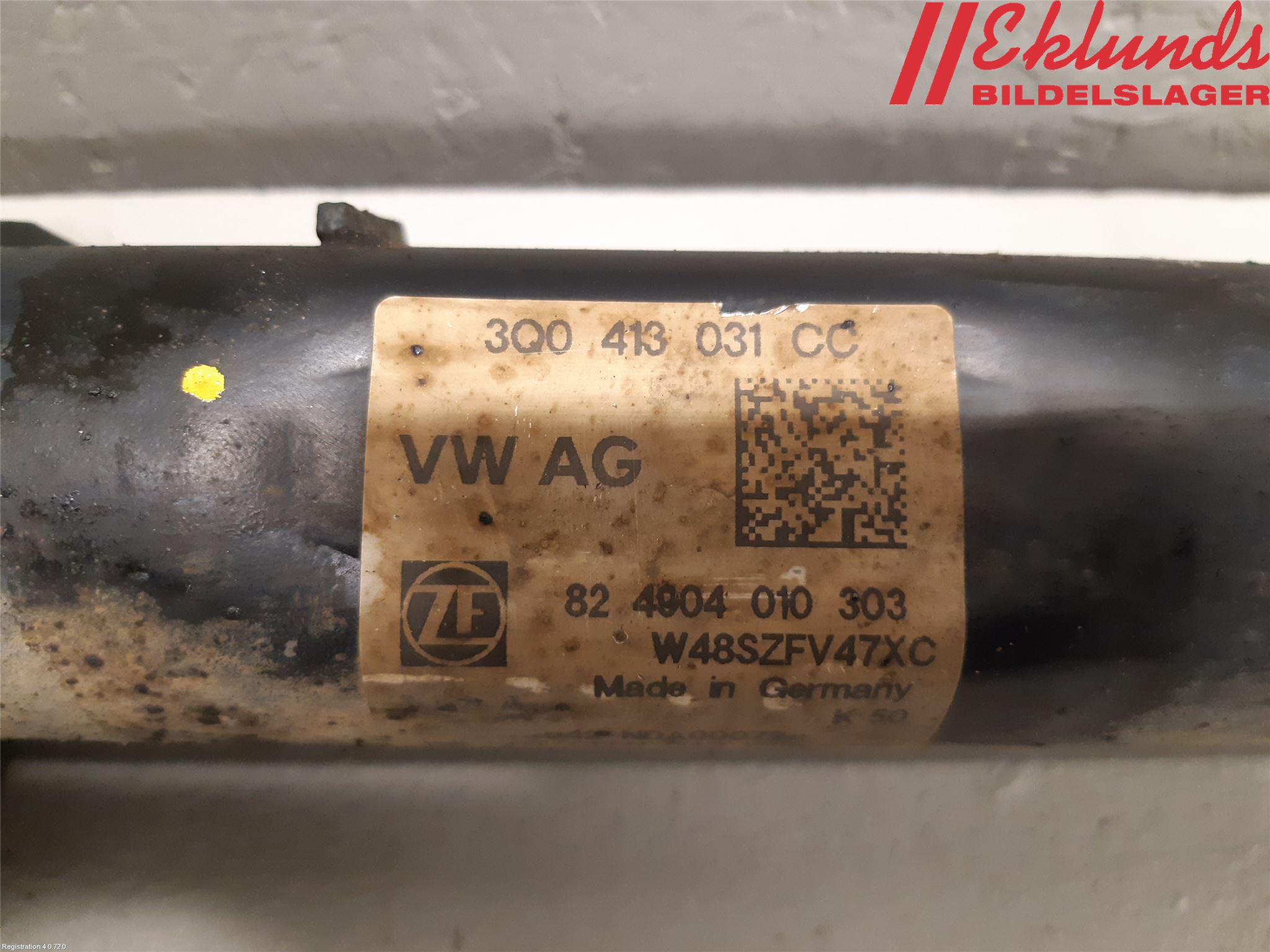 Volkswagen VW PASSAT 15-19 Fjäderben Fram Höger