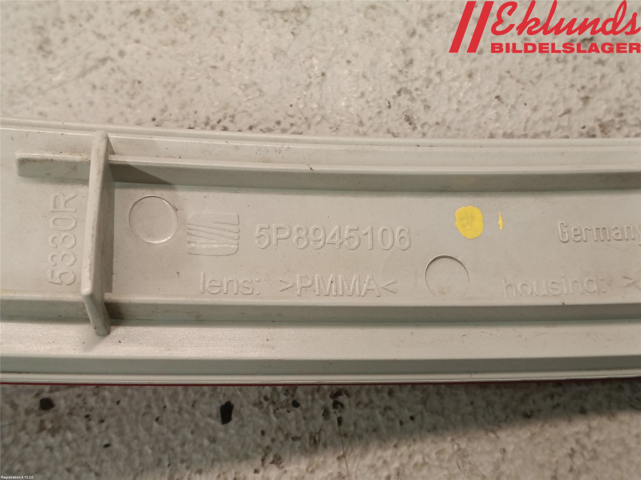 Seat ALTEA Dimljus/Reflex Bak