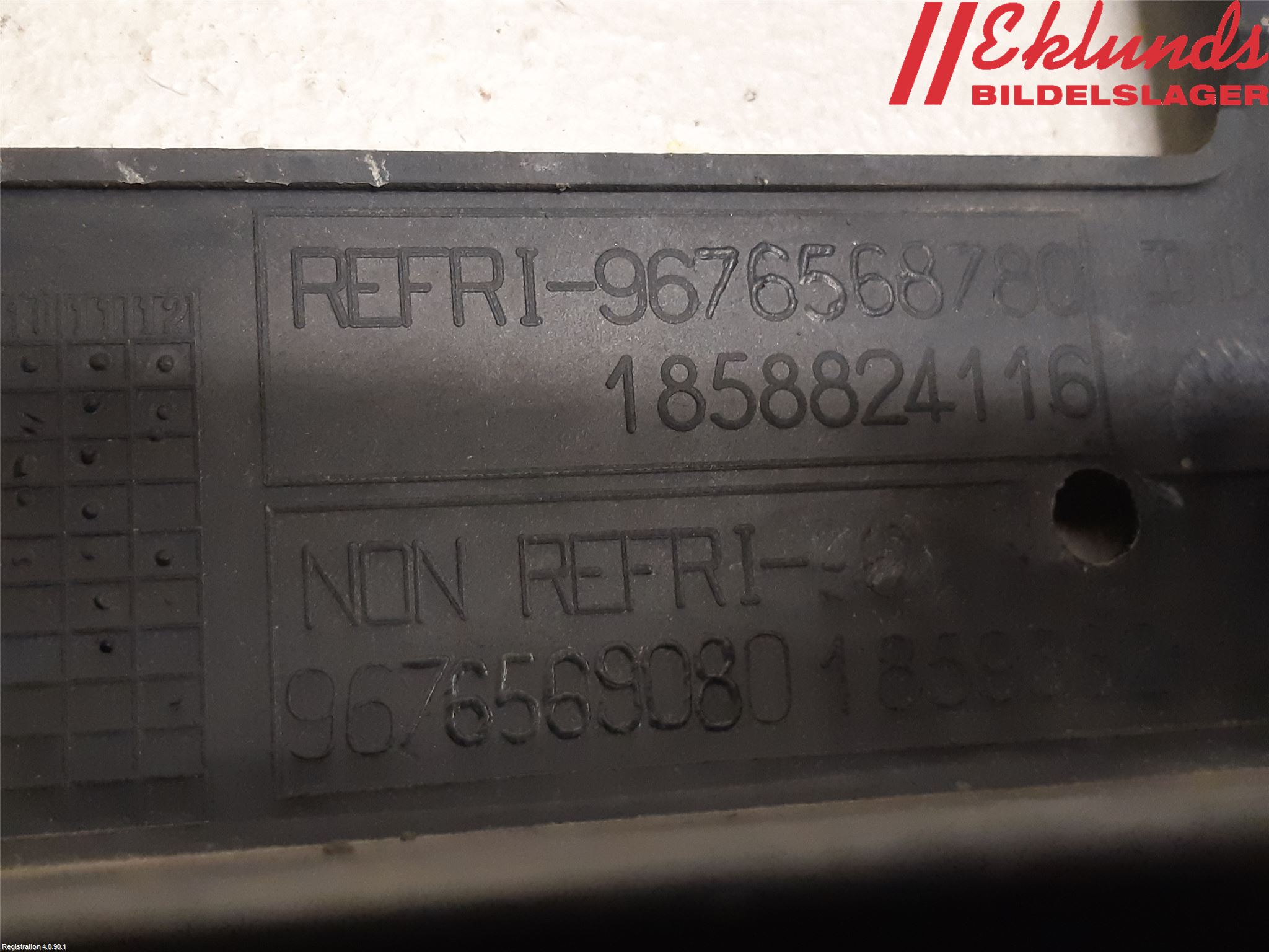 Citroen C4 II 11-18 Frontplåt