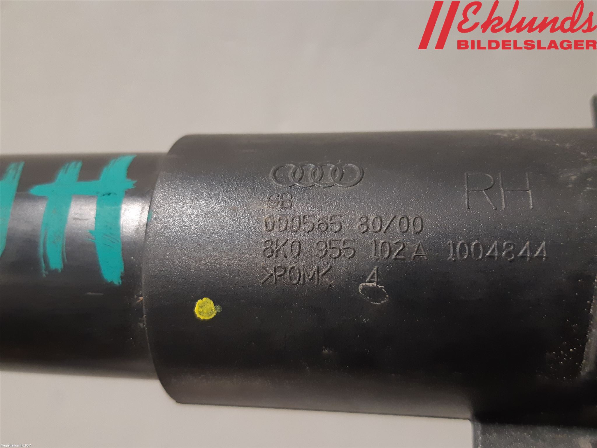 Audi A4/S4 08-11 Spolarmunstycke Strålkastare