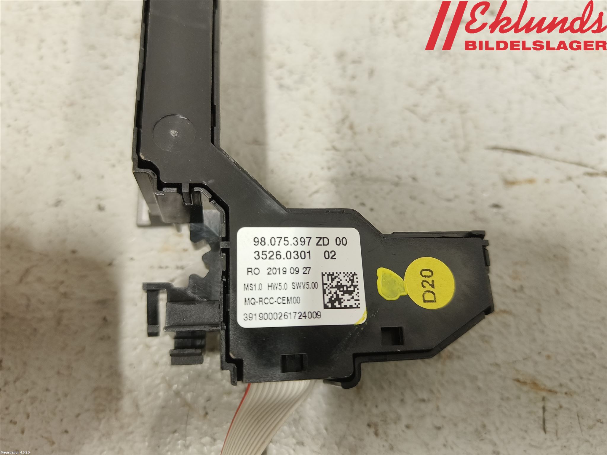 Opel VIVARO 20- Strömställare Multifunktion