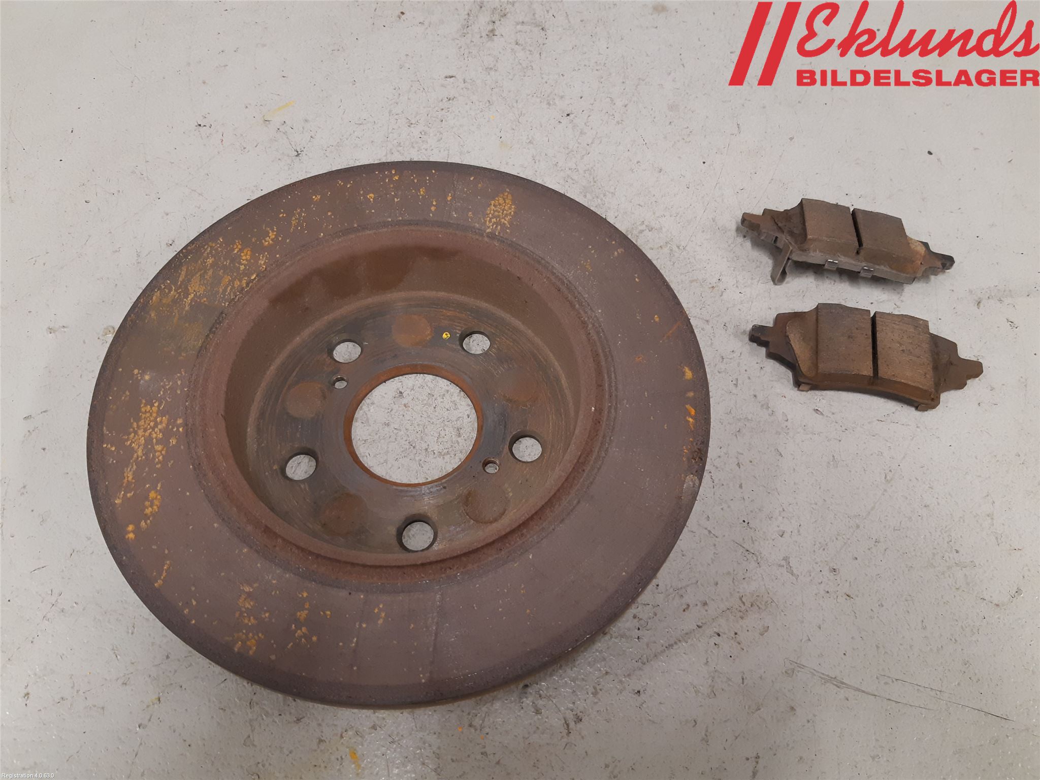 Toyota COROLLA 19- Bromsskiva Bak