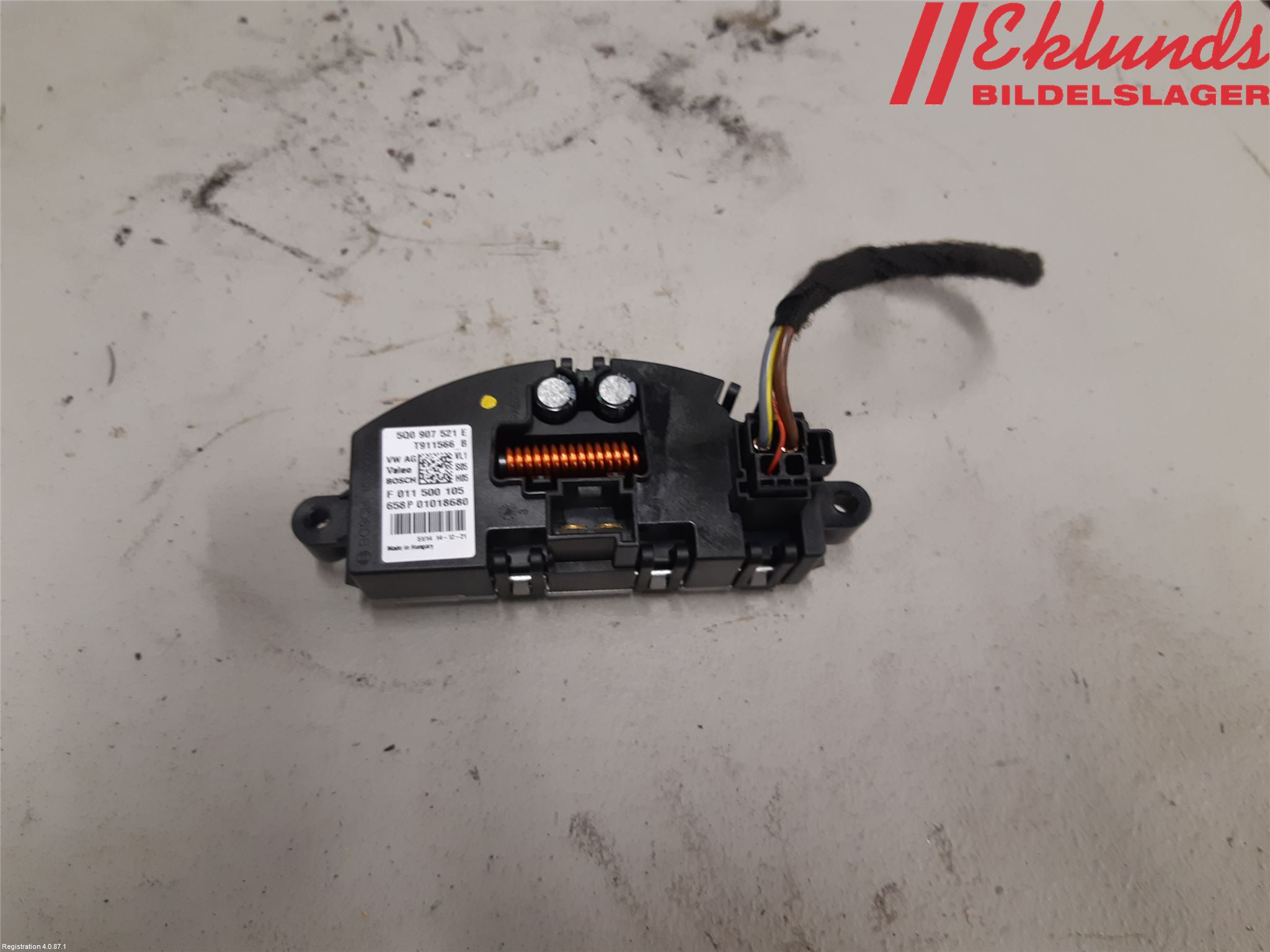 Audi A3/S3 8V 13-20 Värmefläktsmotstånd