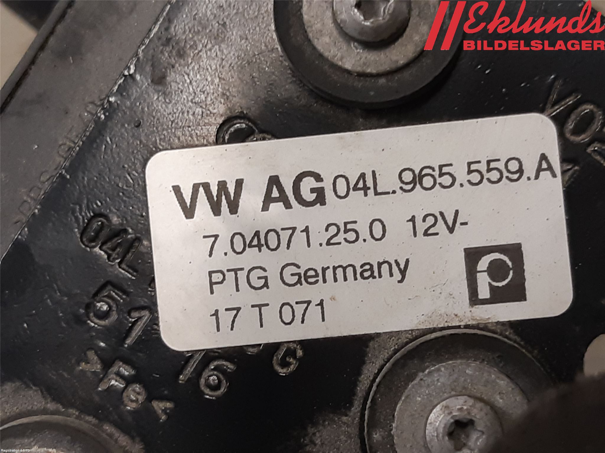 Audi A5 17- Värme Cirkulationspump