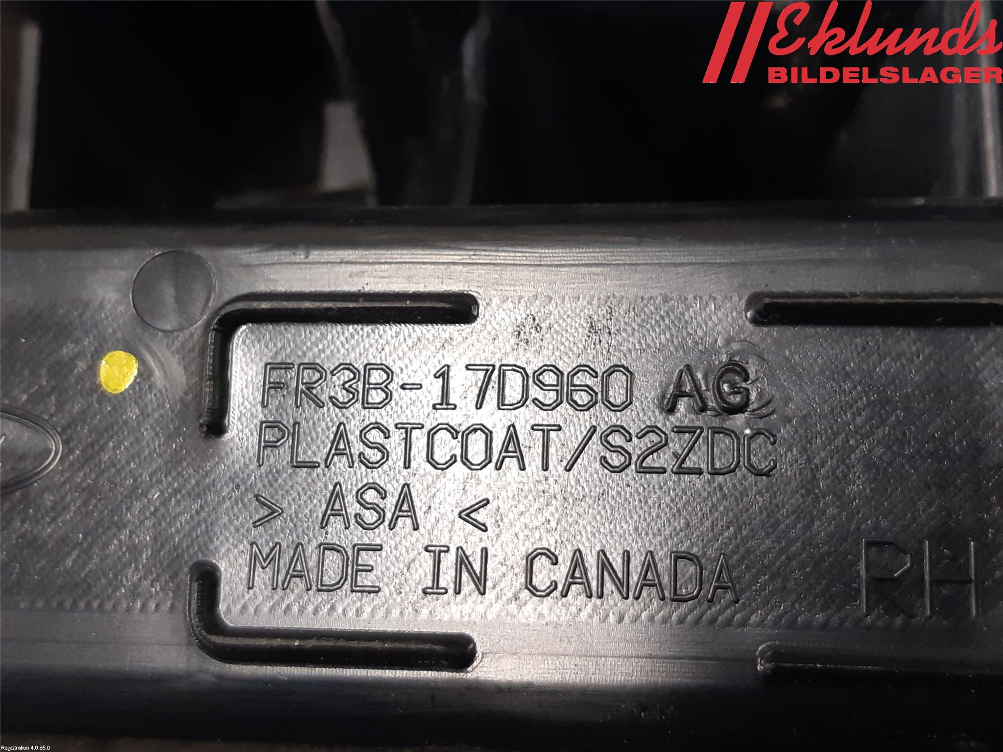 Ford MUSTANG VI 15-22 Stötfångarfäste Bak Hö