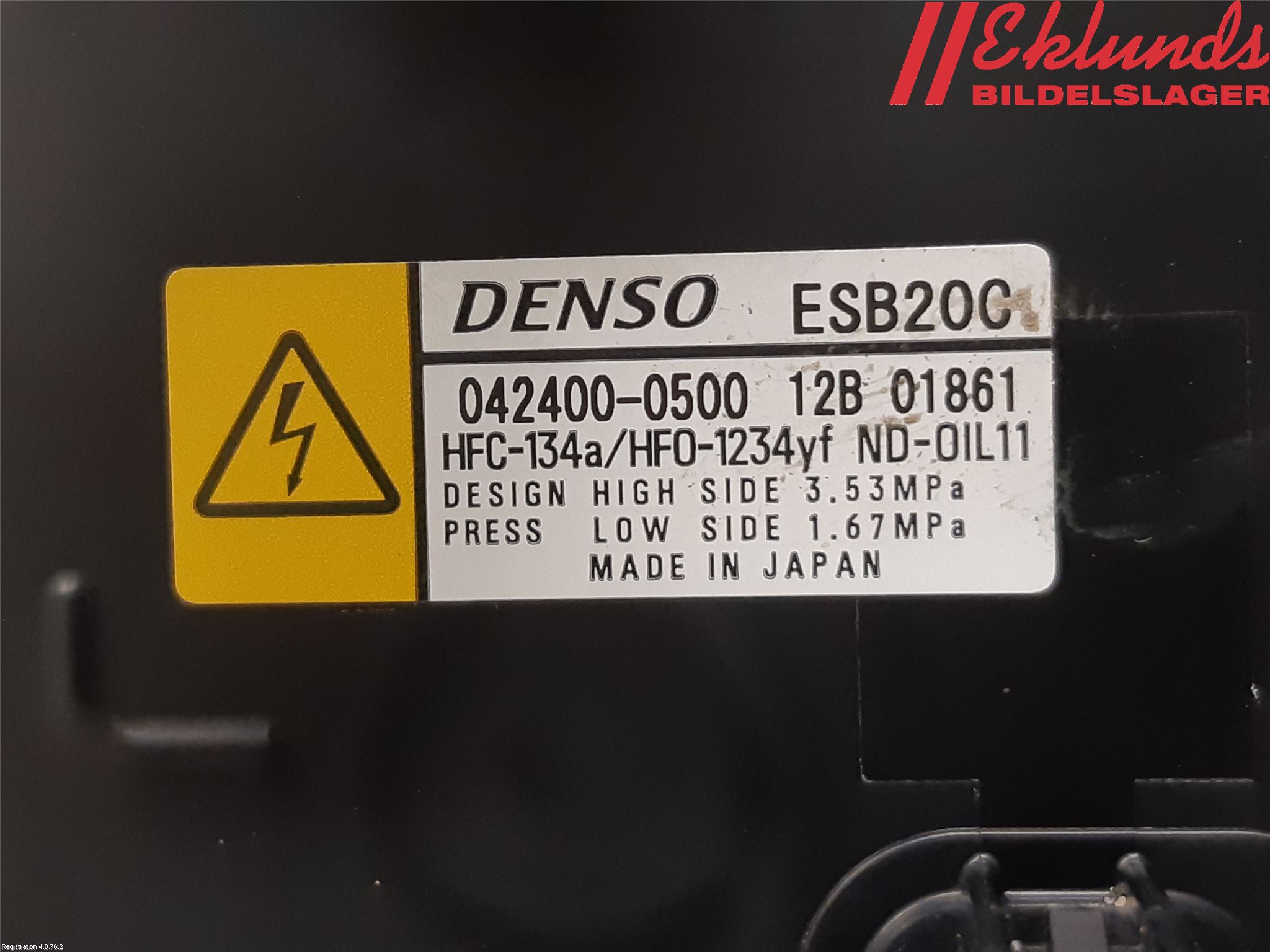 Toyota COROLLA 19- Ac Kompressor