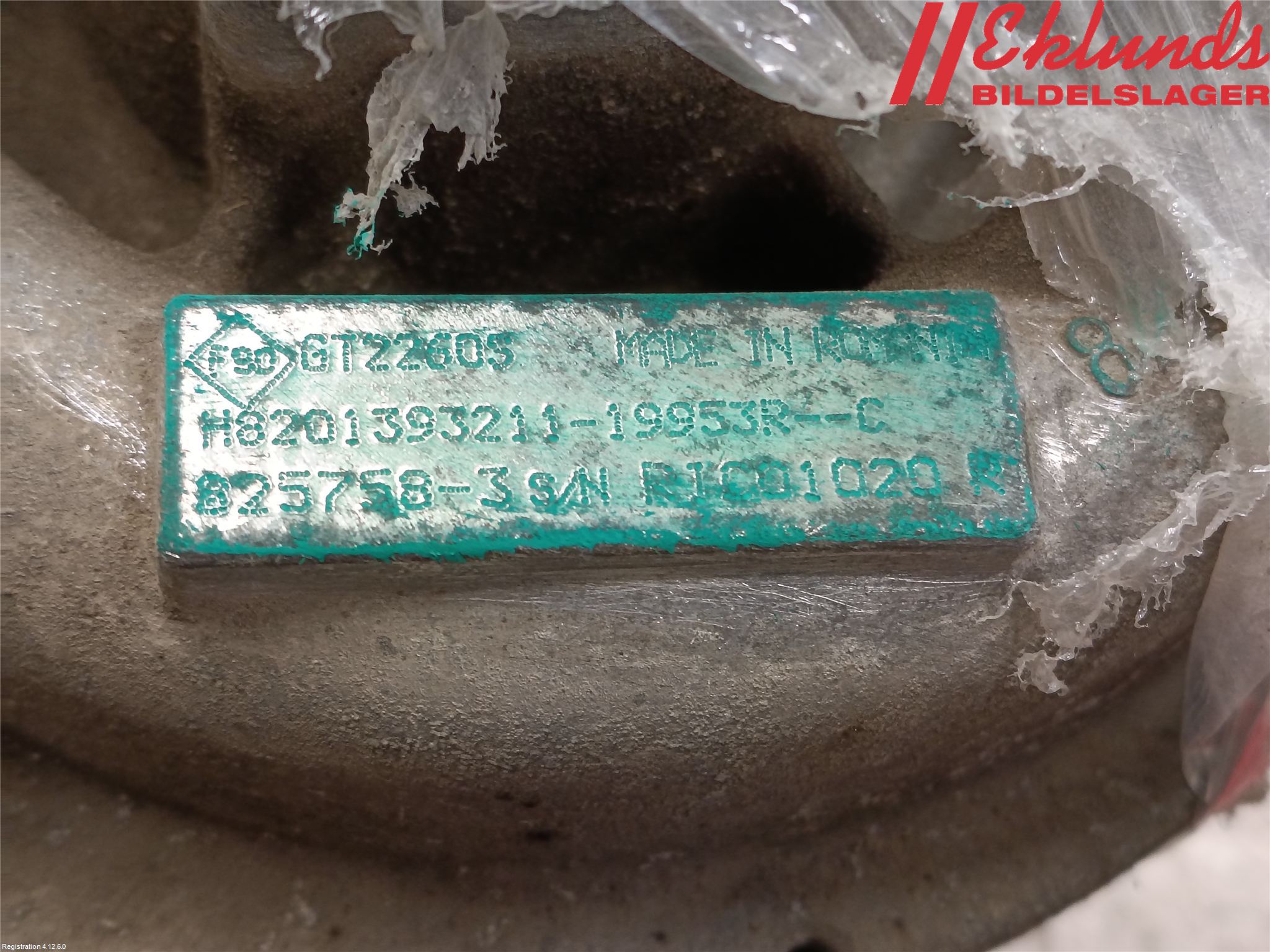 Opel MOVANO B 10-22 Turboaggregat