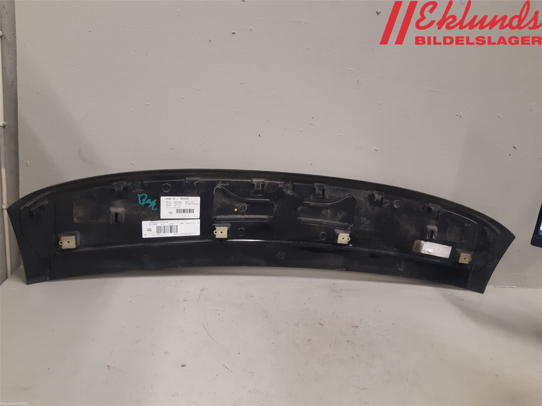 BMW 5 G30/G31/F90 17-23 Spoiler Baklucka