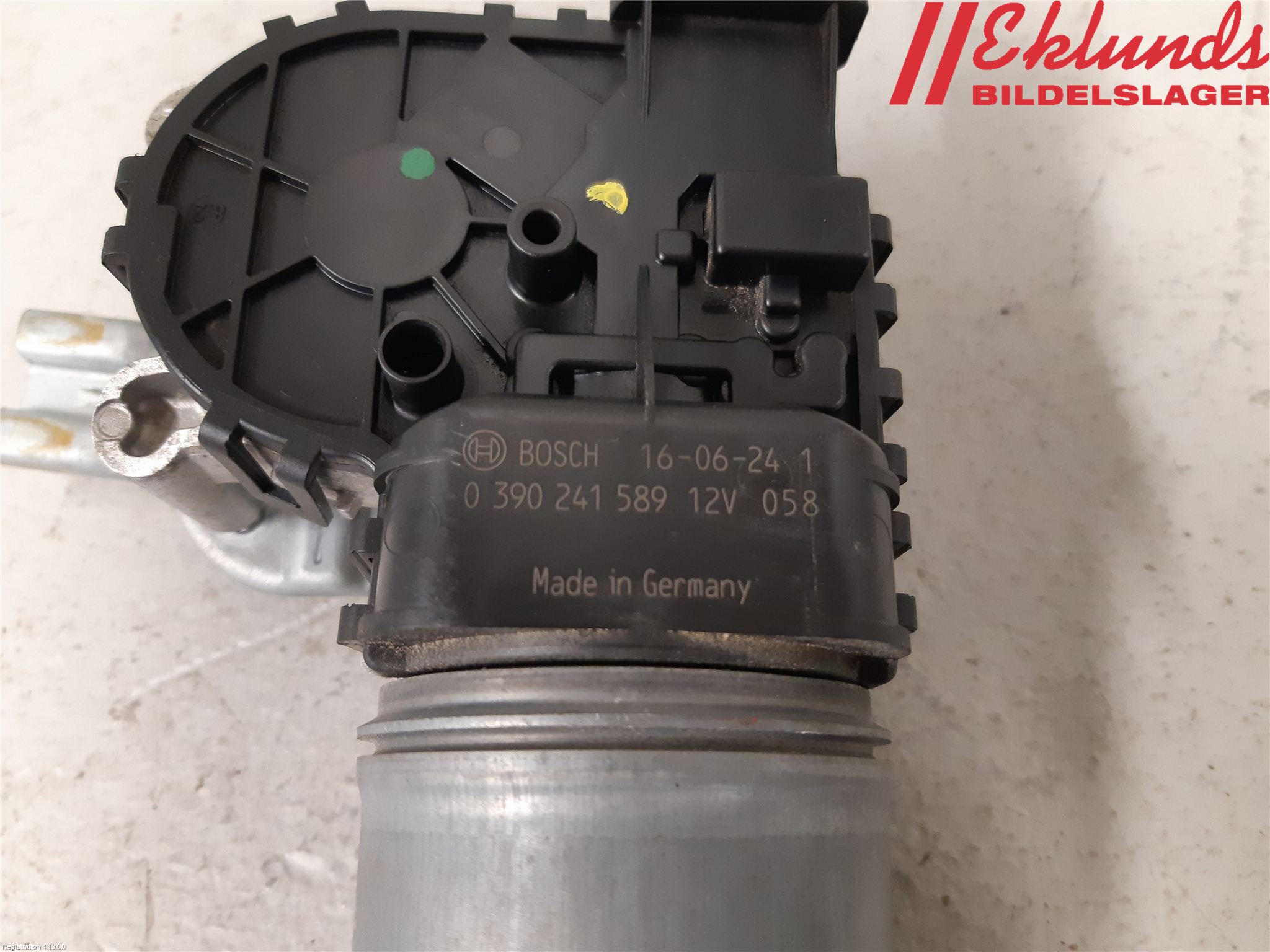 Peugeot 2008 13-20 Torkarmotor Vindruta