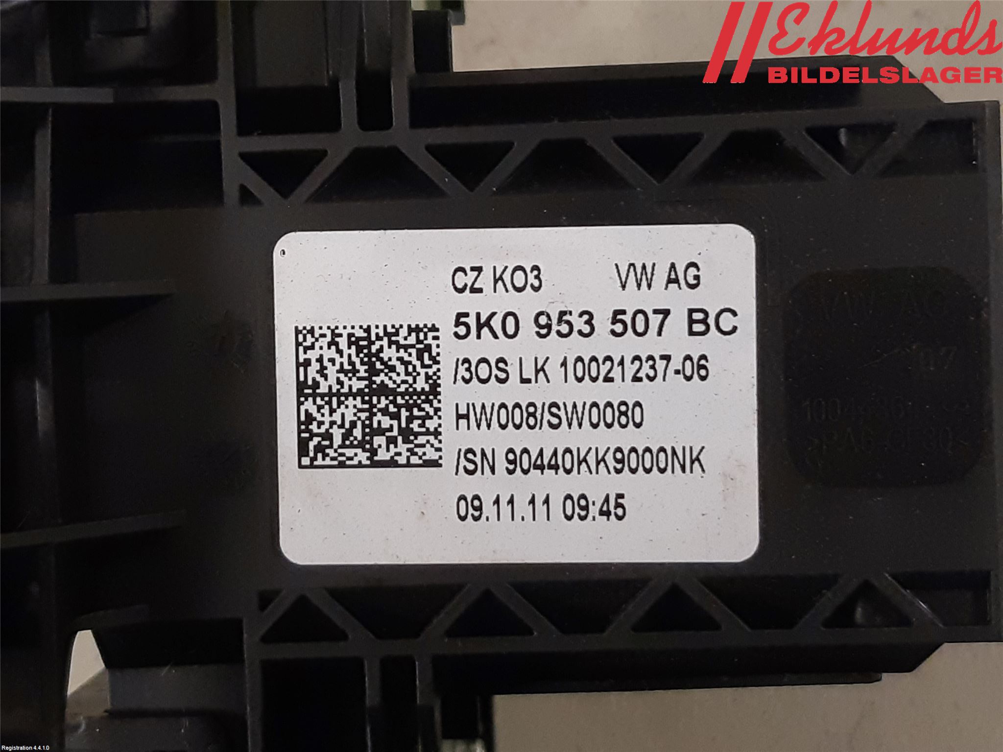 Volkswagen VW GOLF VI 09-13 Spakcentral