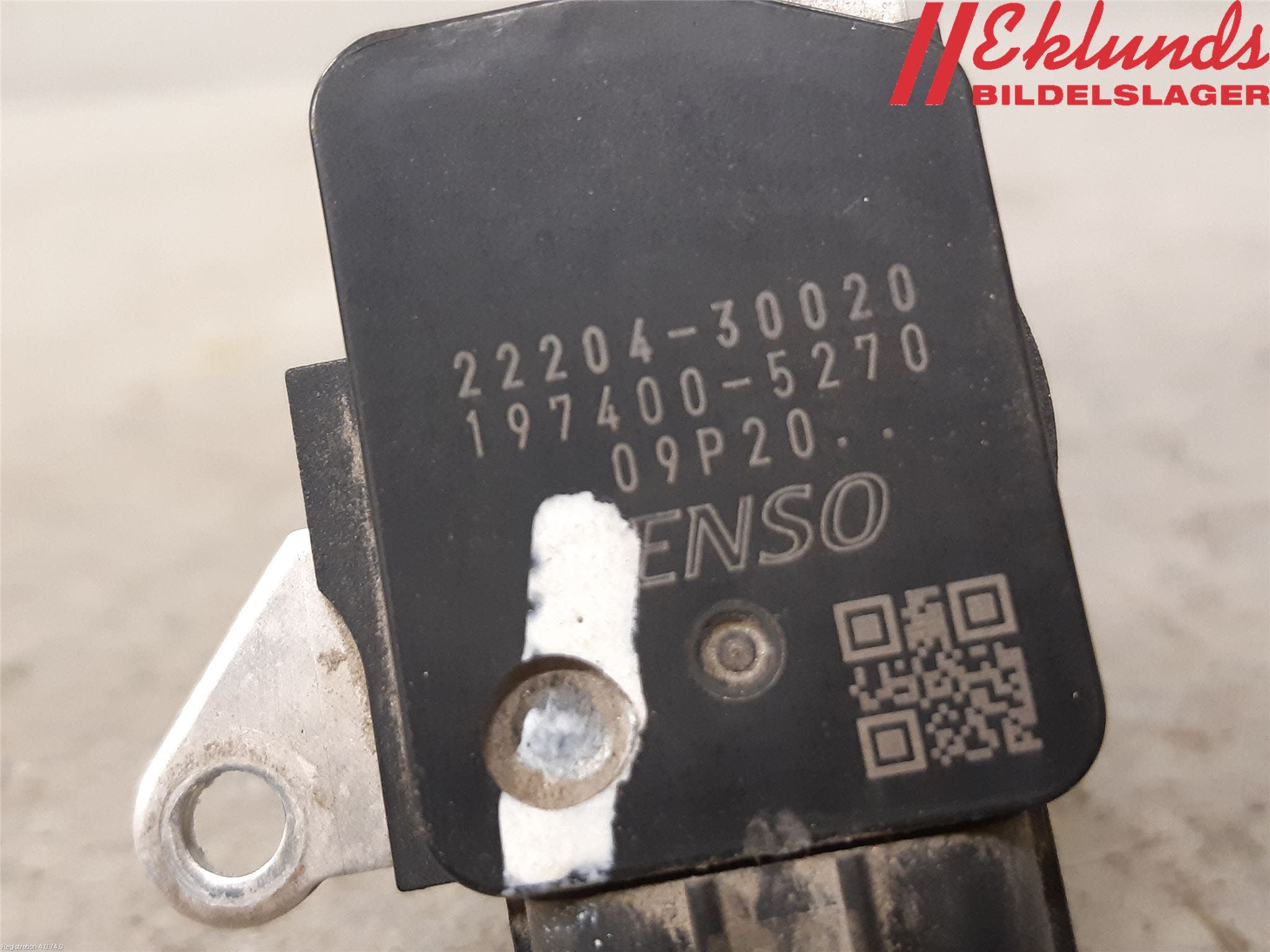 Toyota HILUX 05-16 Injluftmassamätare