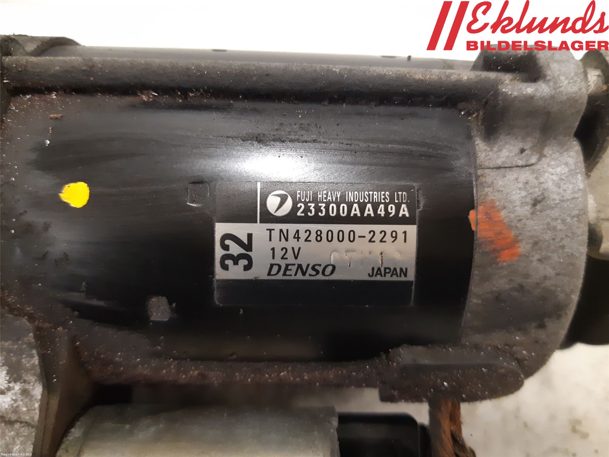 Subaru B9 TRIBECA  06-07 Startmotor