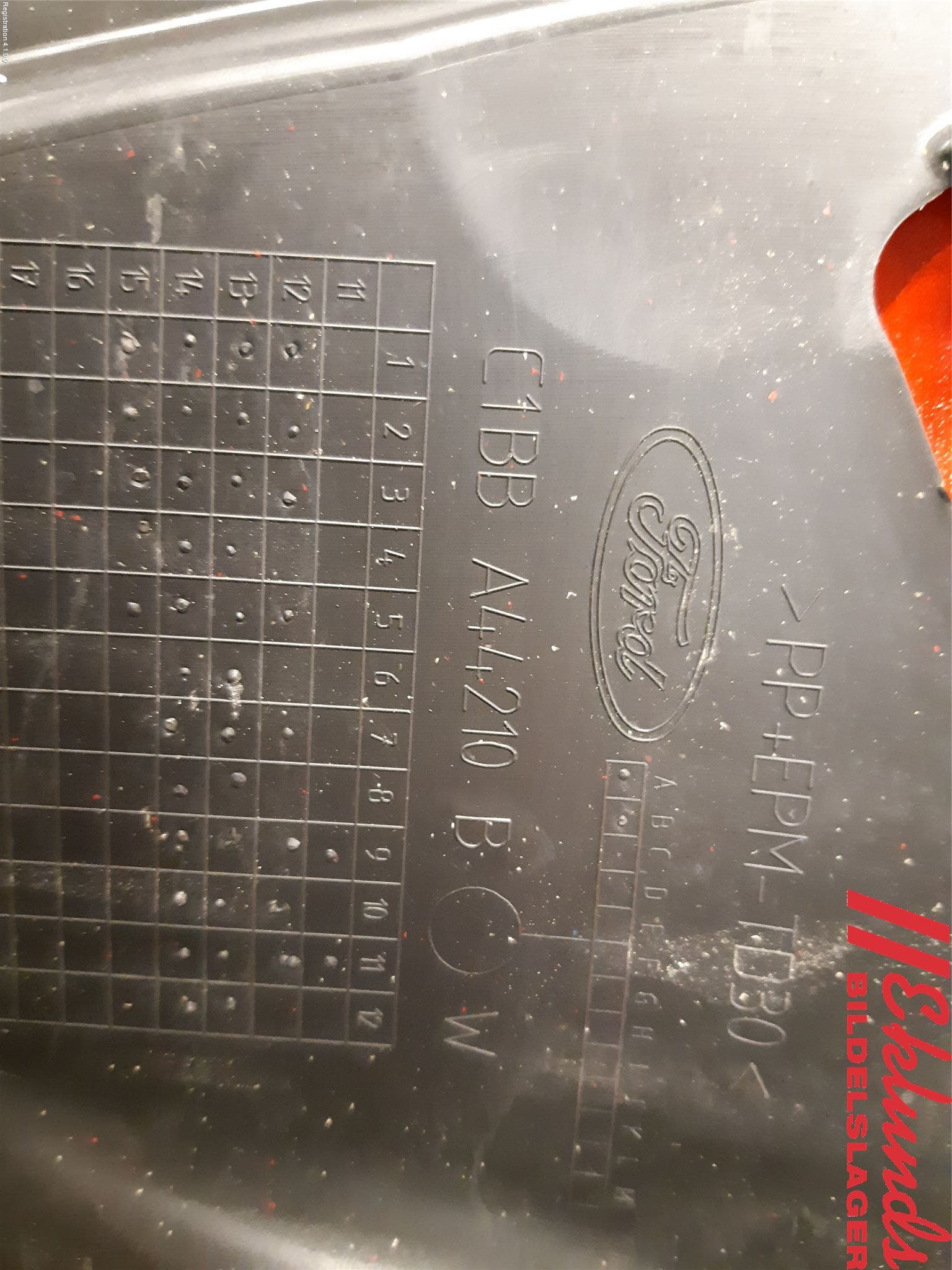 Ford FIESTA 13-17 Spoiler Baklucka