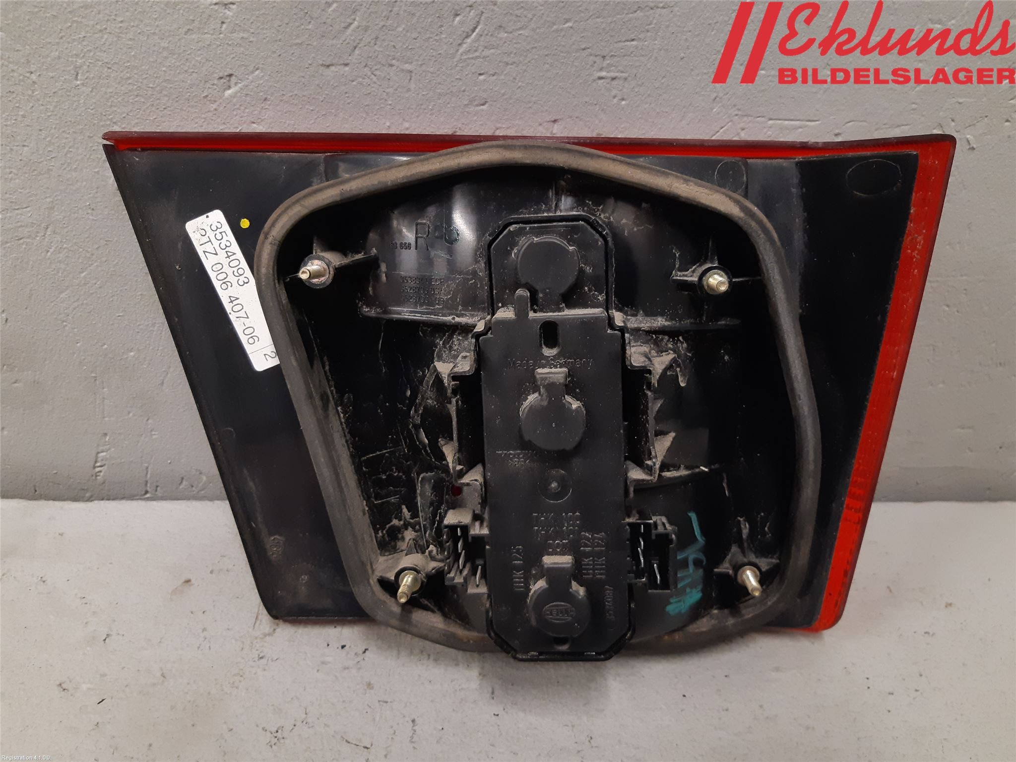 Volvo 940 91-98 Bakljus Lucka Hö