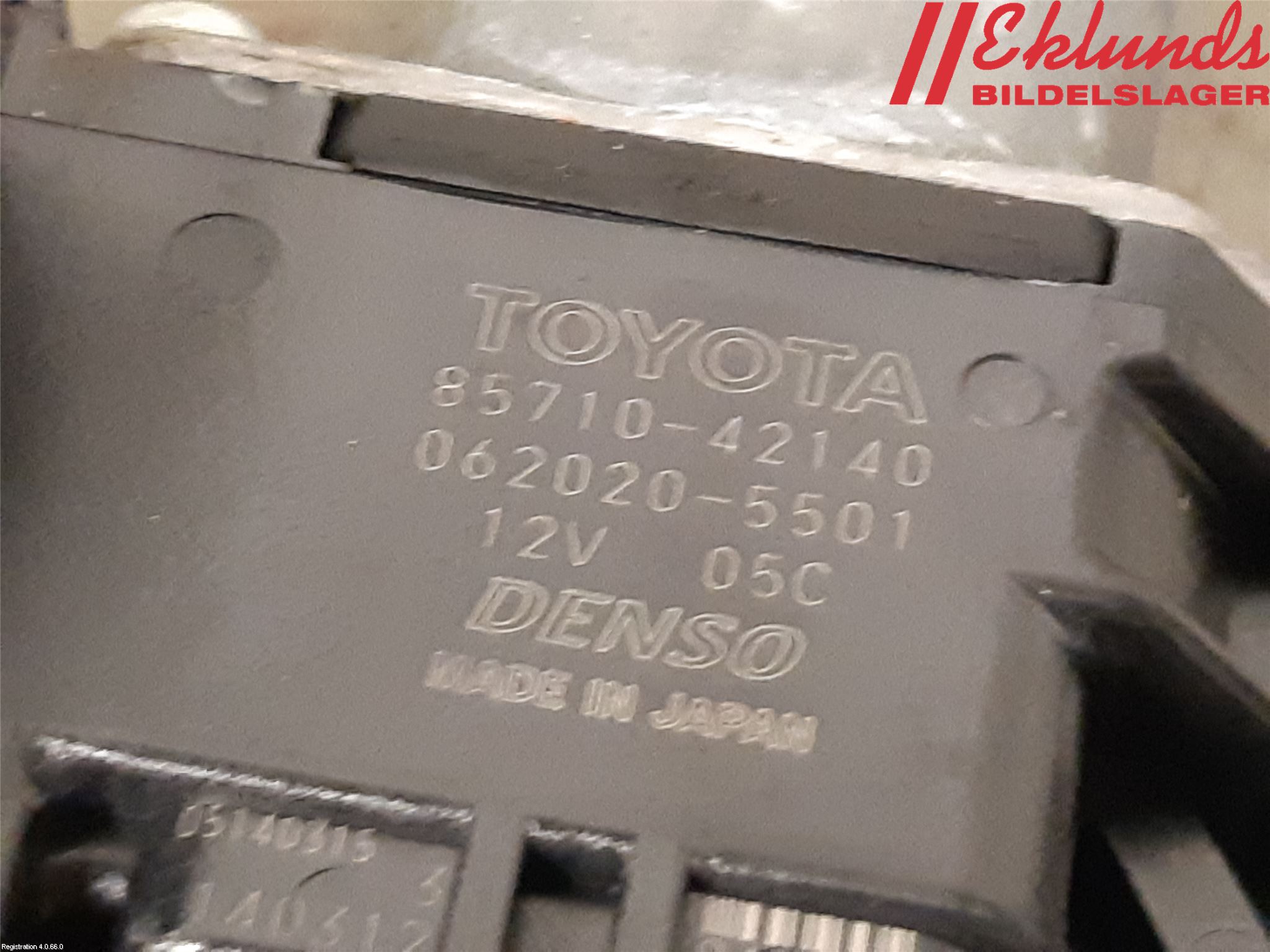 Toyota RAV4 19- Fönsterhiss El Kompl