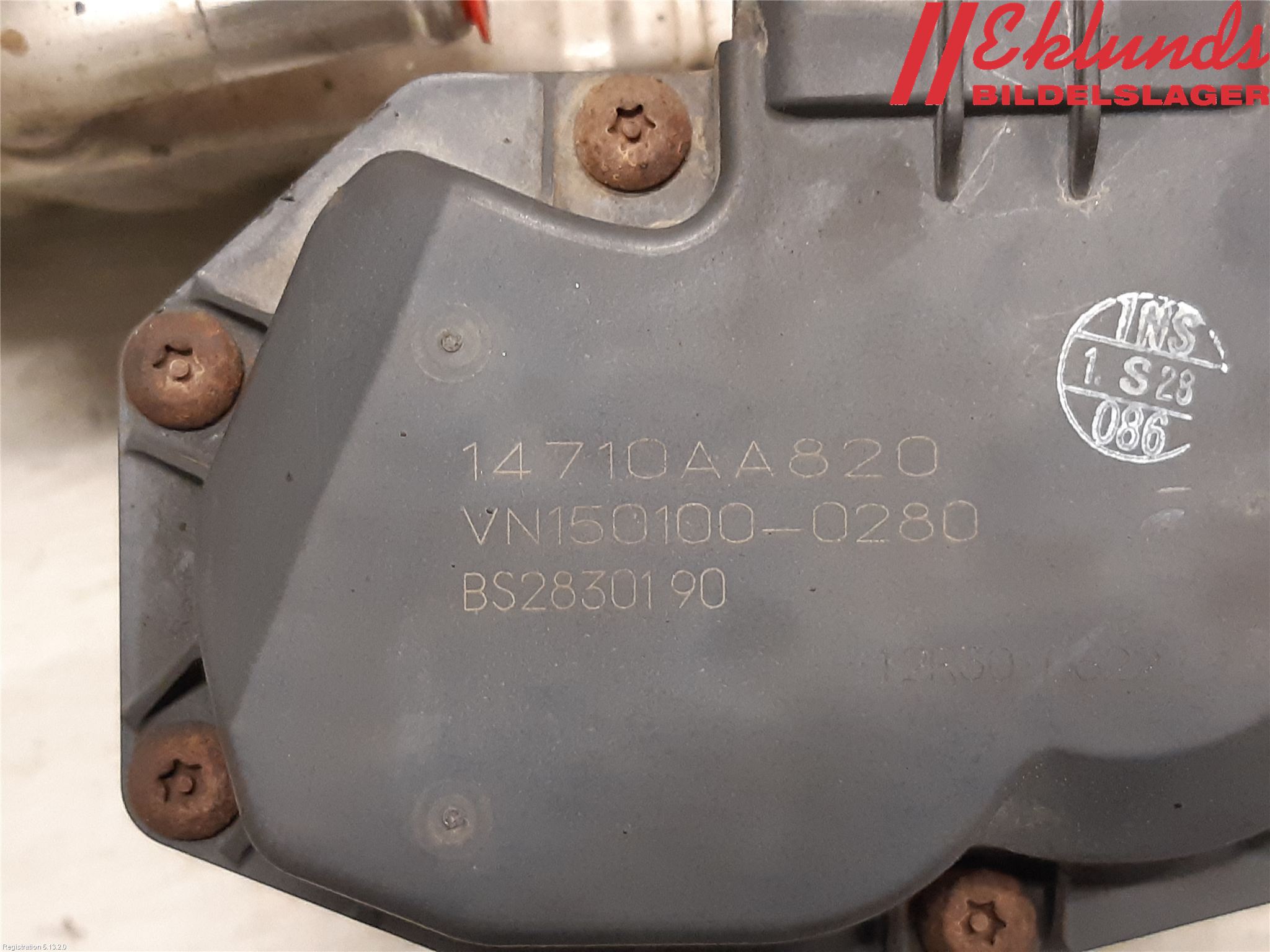 Subaru OUTBACK 15-20 Egr Ventil