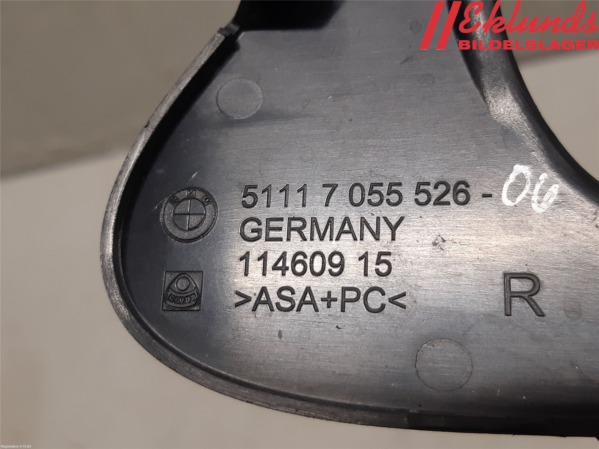 BMW 6 E63/64    02-10 Dimljussarg Fram