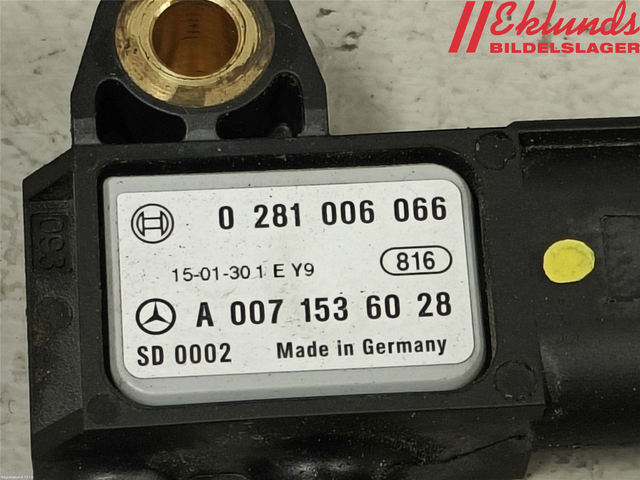 Mercedes-Benz MB GLA-KLASS (X156) 13-20 Givare Temp-Tryck Avgas