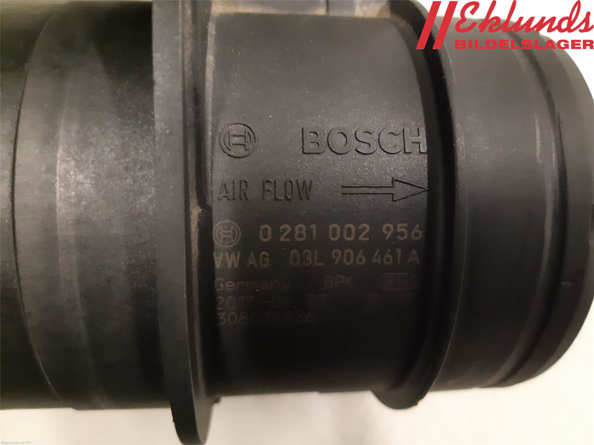 Audi A4 12-15 Injluftmassamätare